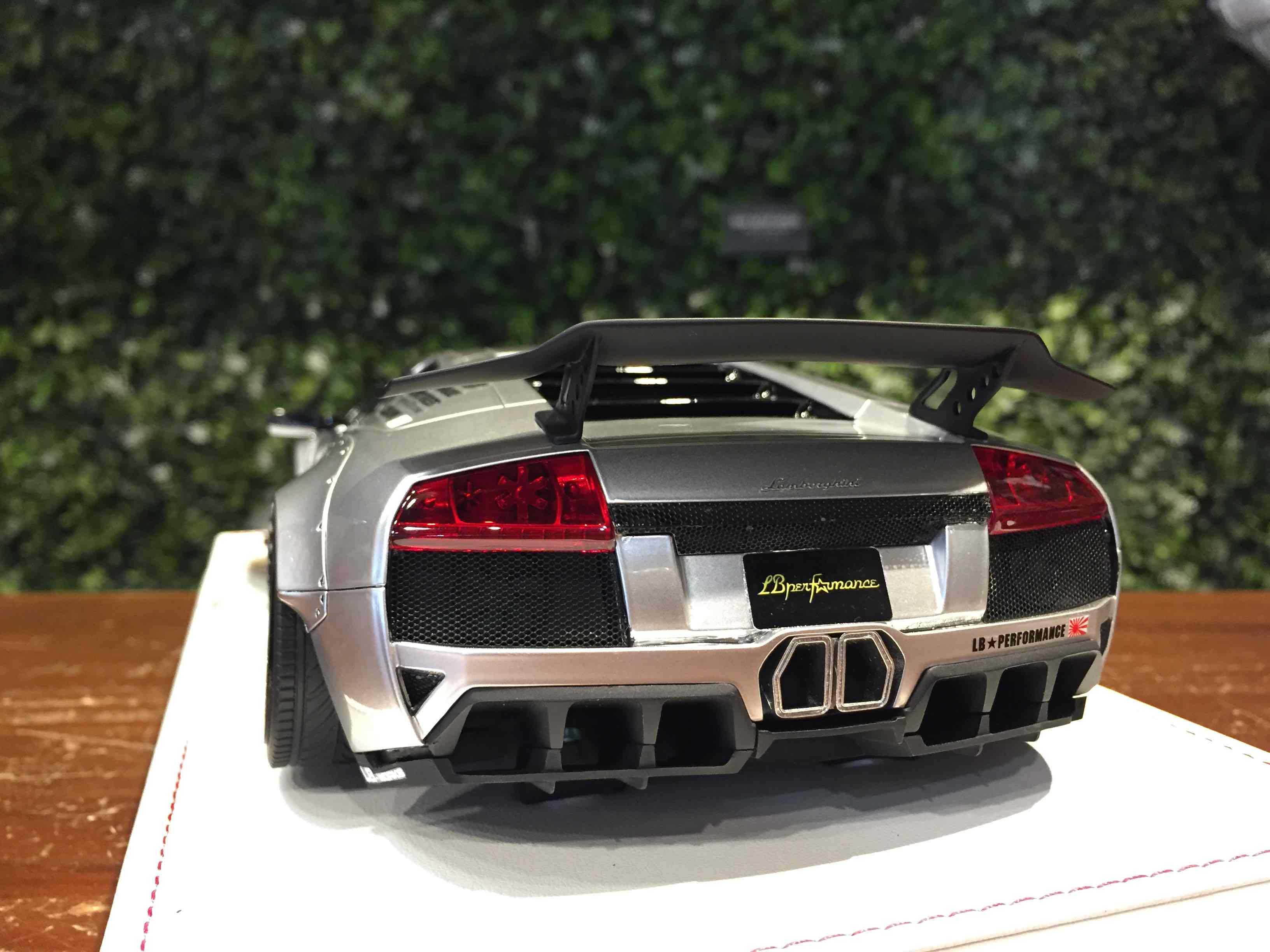 1/18 LBWK Lamborghini Murcielago LP670 Chrome Silver【MGM】