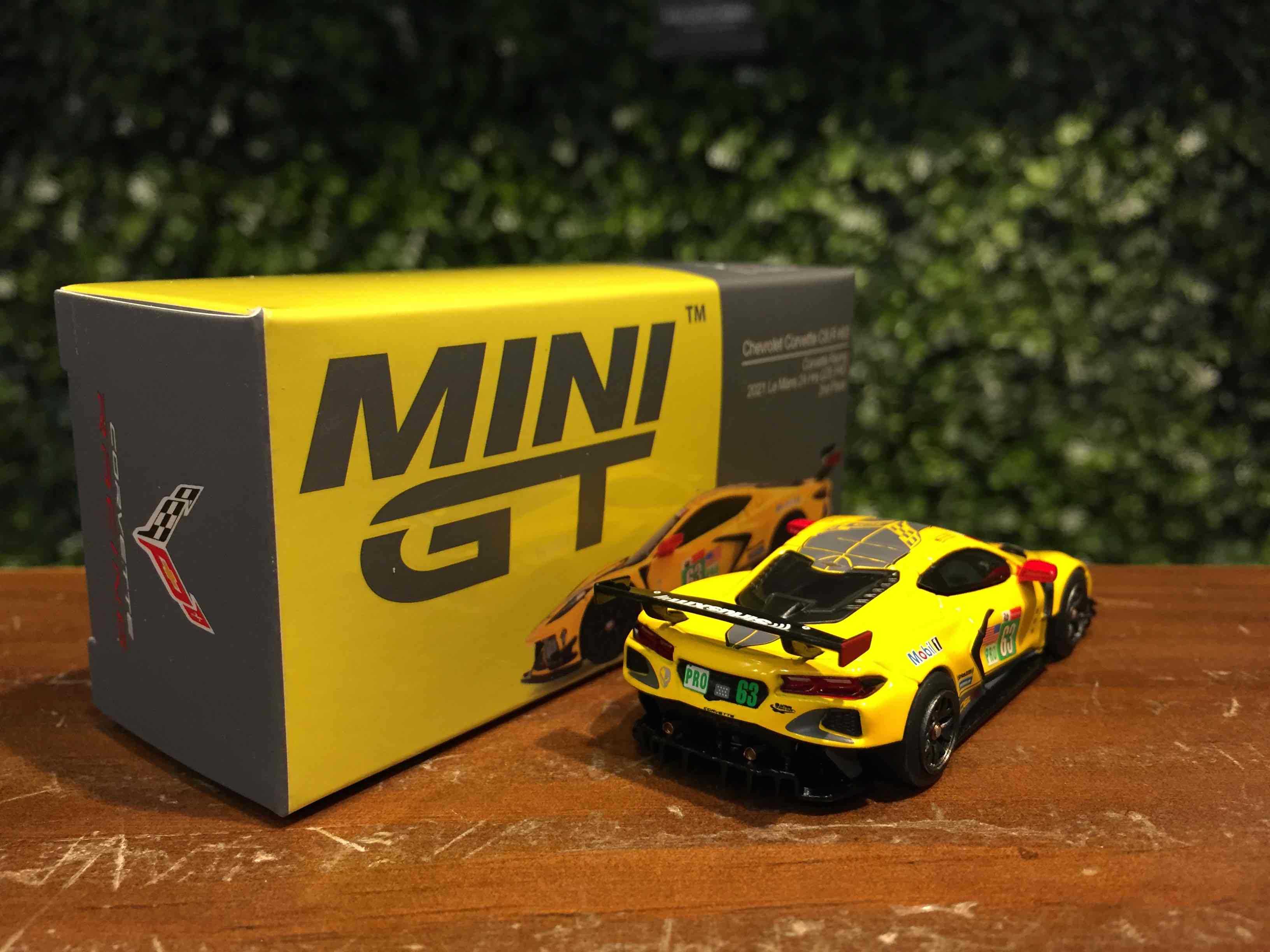 1/64 MiniGT Chevrolet Corvette C8 R 2nd 2021 MGT00383L【MGM】