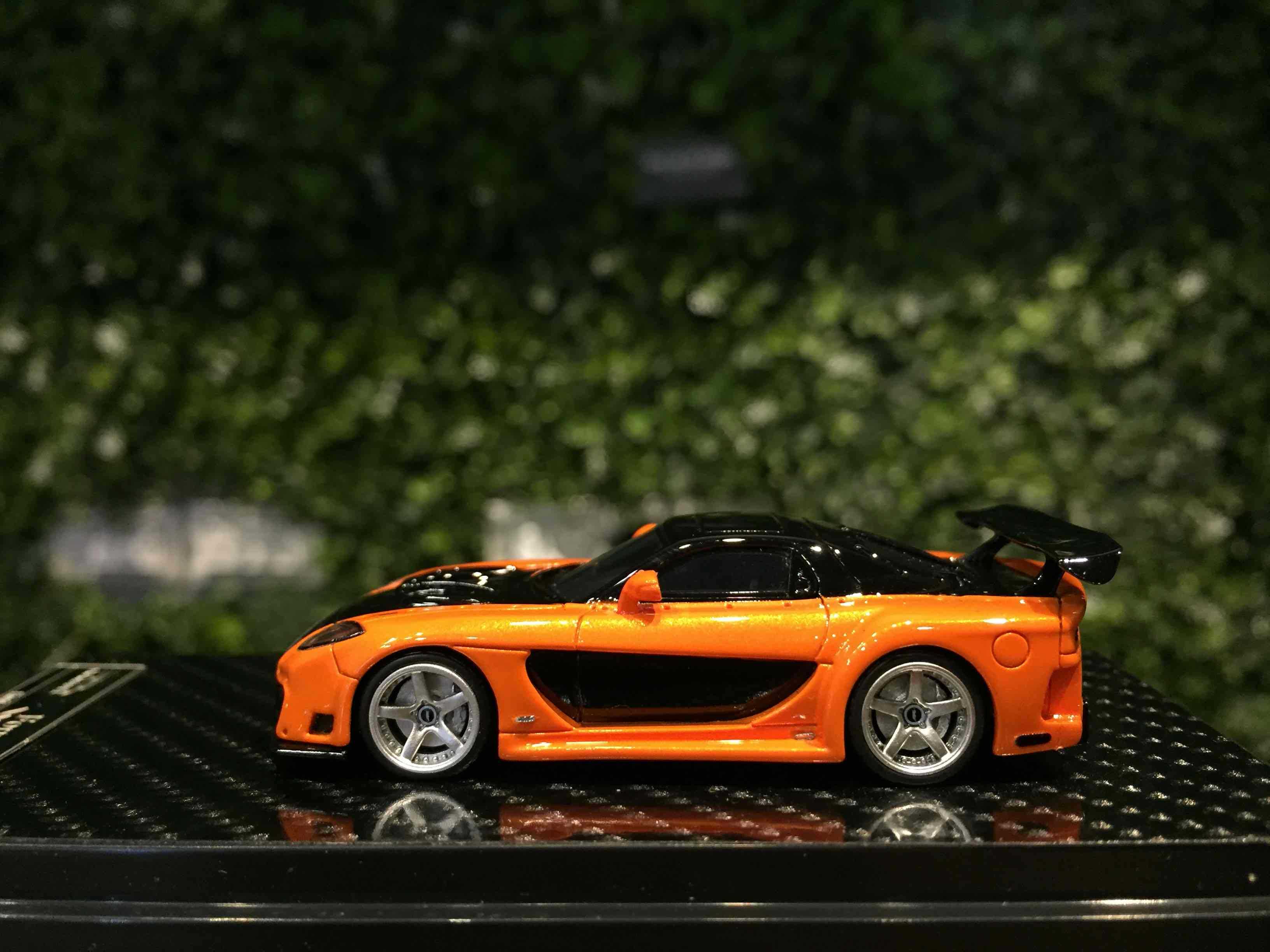 1/64 YM-Model Veilside Fortune 7 Mazda RX-7 with Figure【MGM