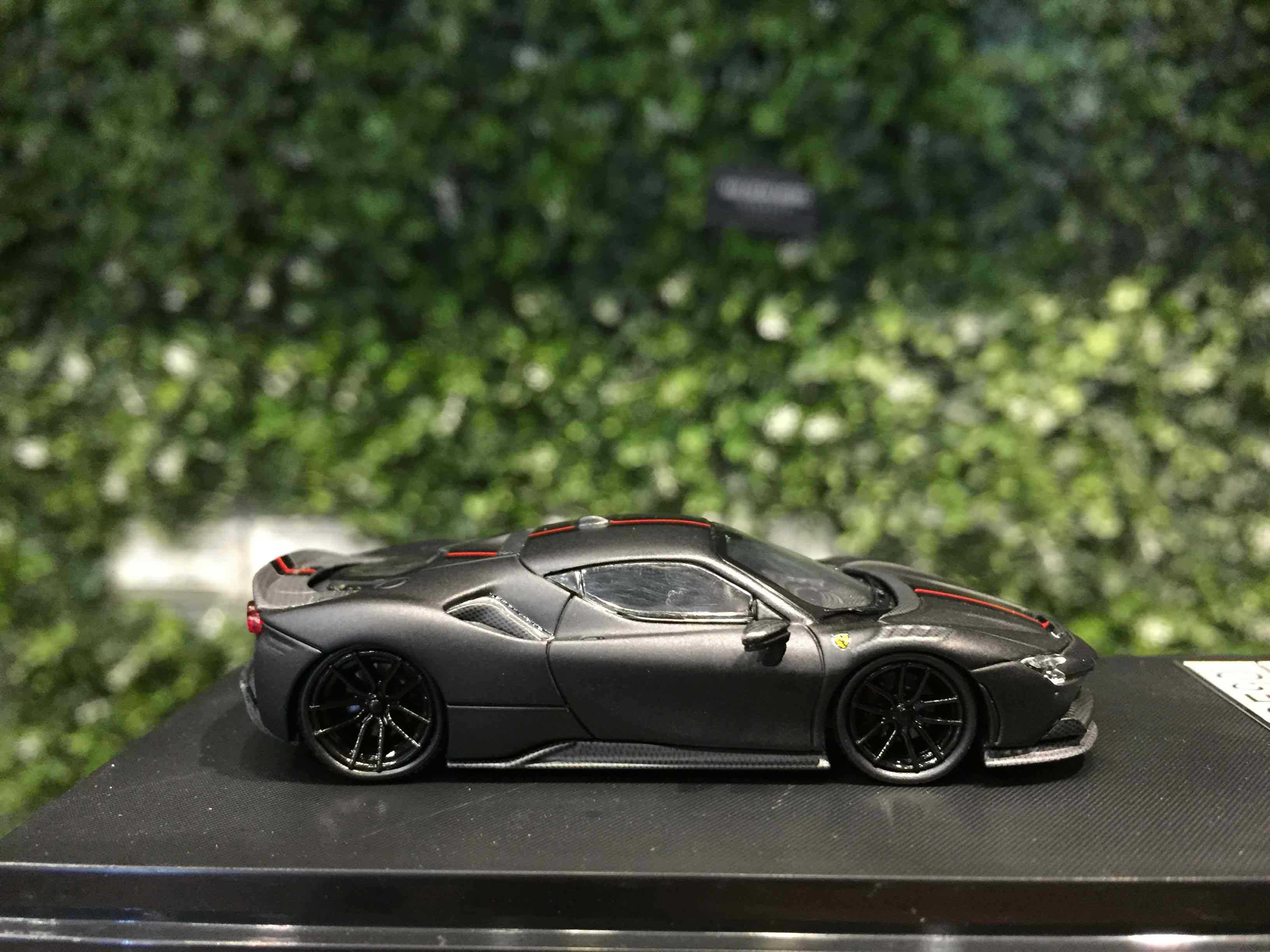 1/64 FineModel Ferrari SF90 Stradale Matte Black【MGM】