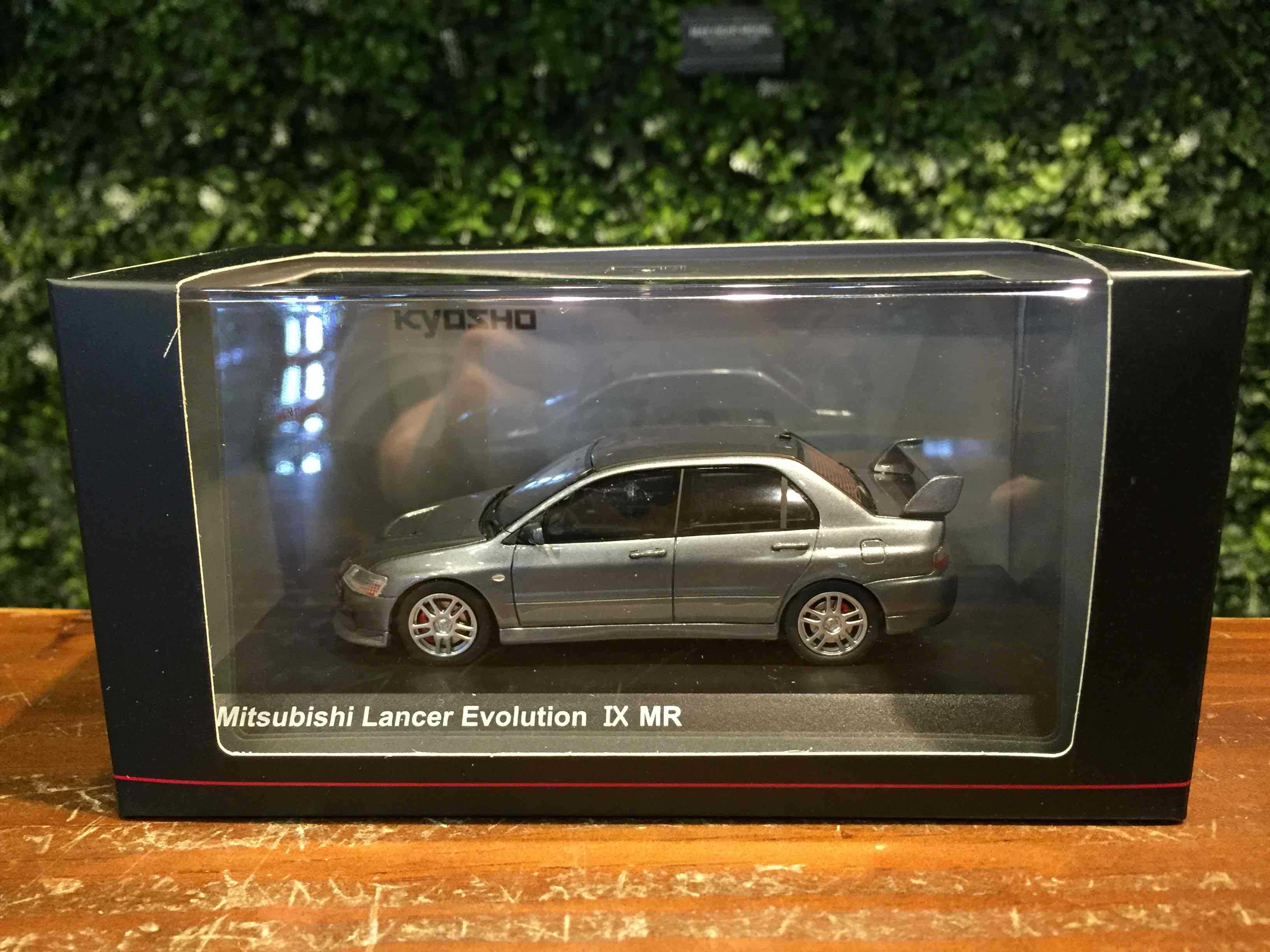 1/43 Kyosho Mitsubishi Lancer EVO IX MR Grey KSR43111GR【MGM】