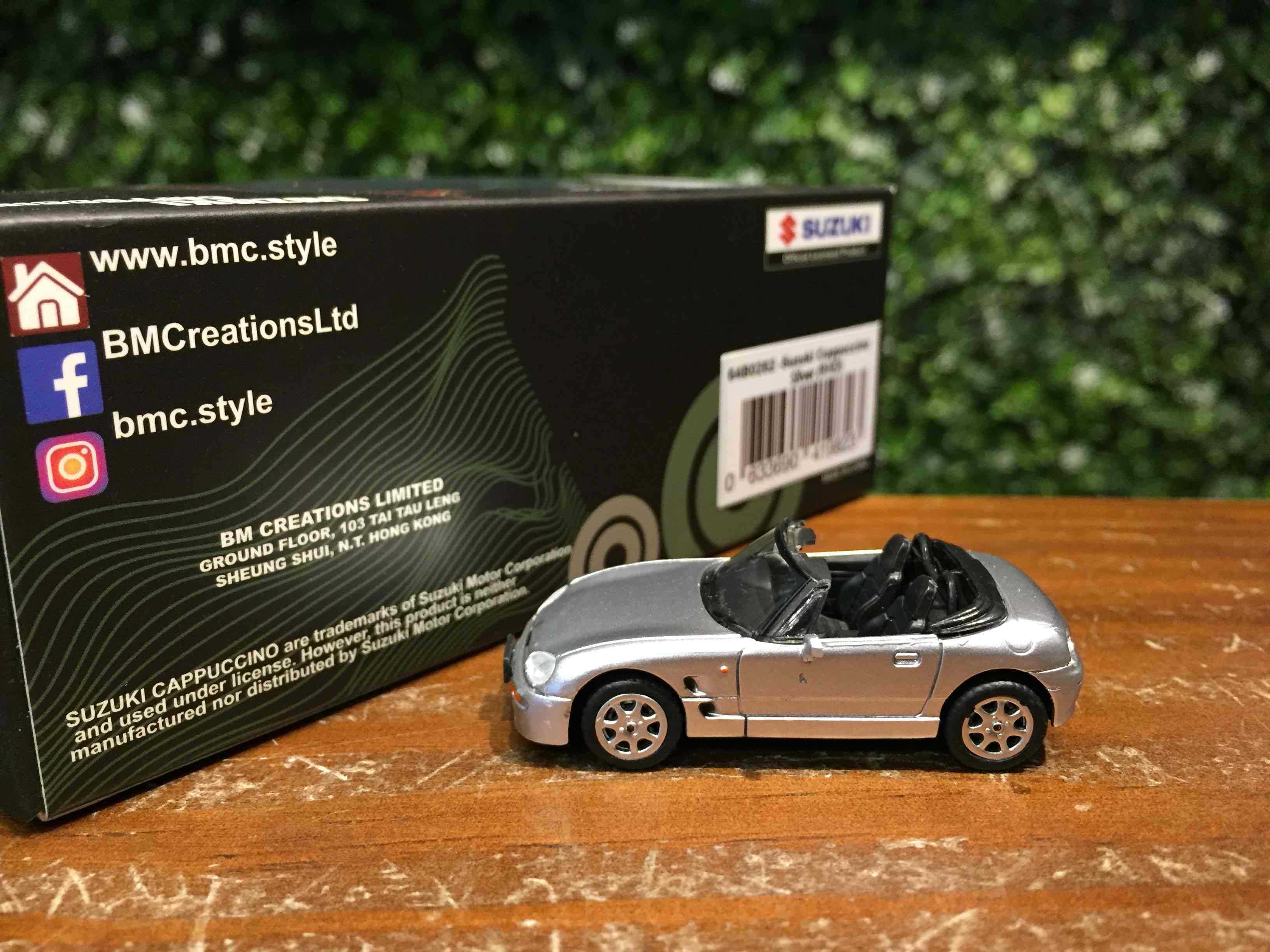 1/64 BM Creation Suzuki Cappuccino Silver 64B0262【MGM】