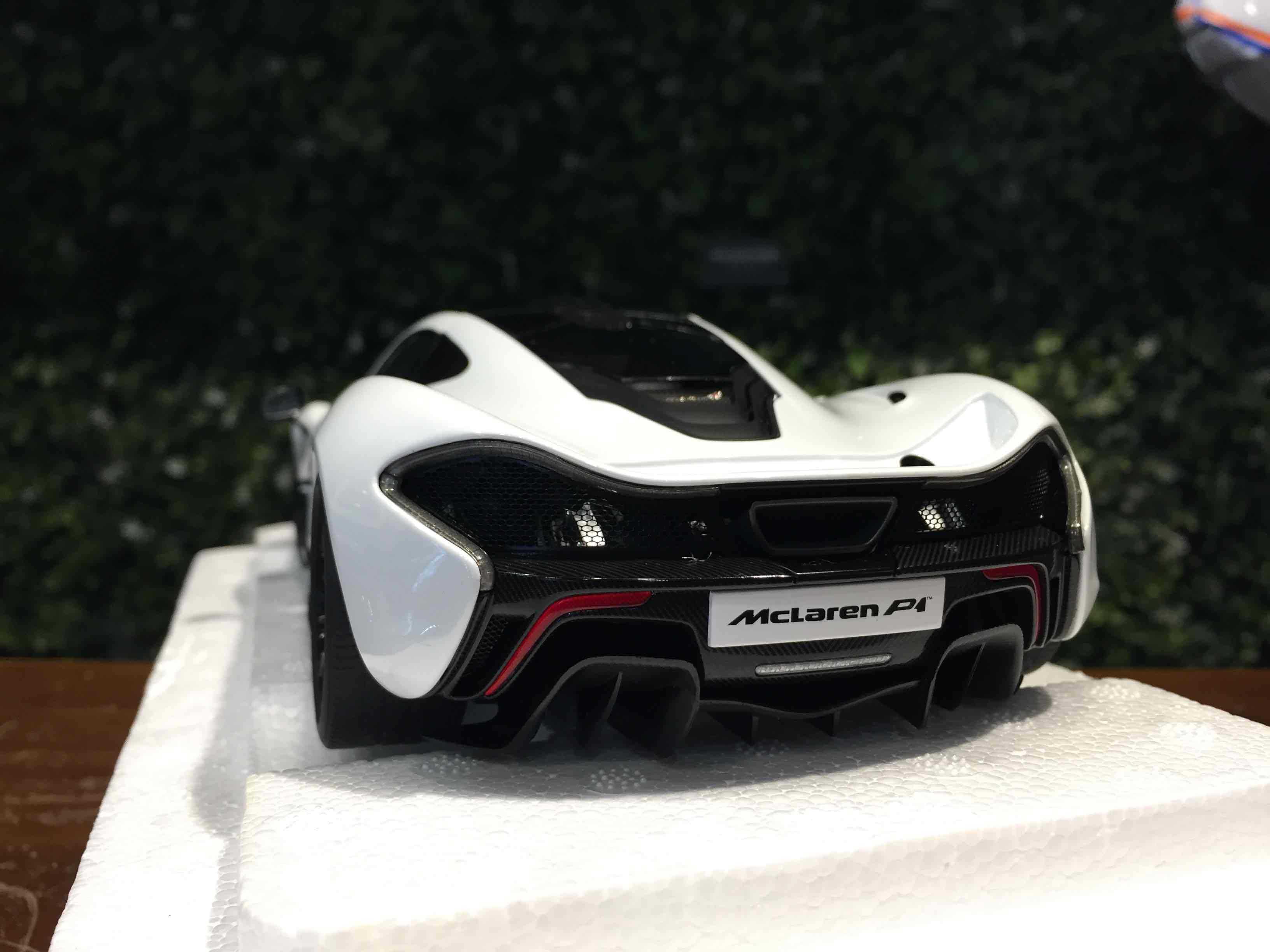 1/18 AUTOart McLaren P1 Diamond White 76066【MGM】