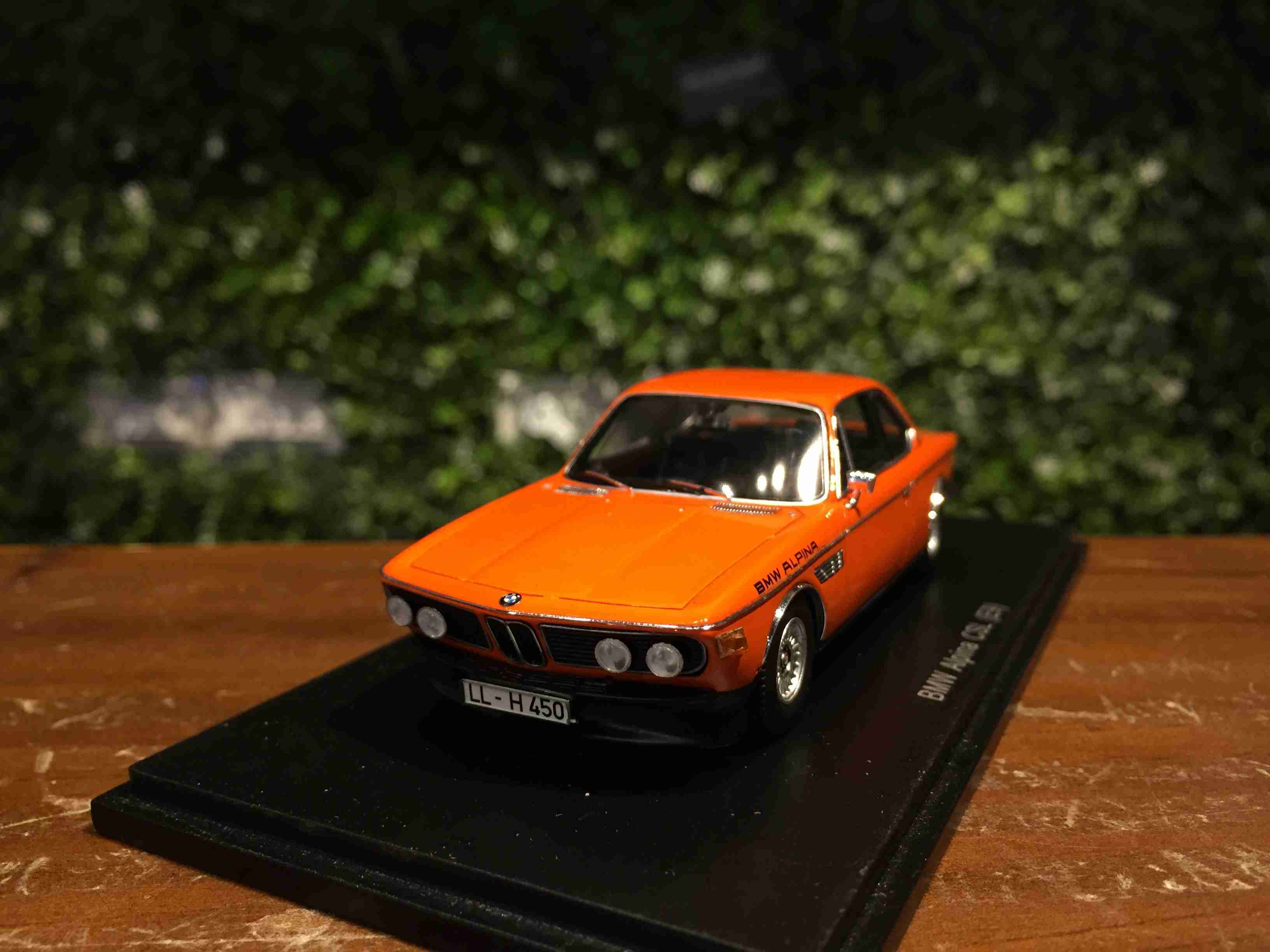 1/43 Spark BMW Alpina CSL (E9) Orange S2811【MGM】