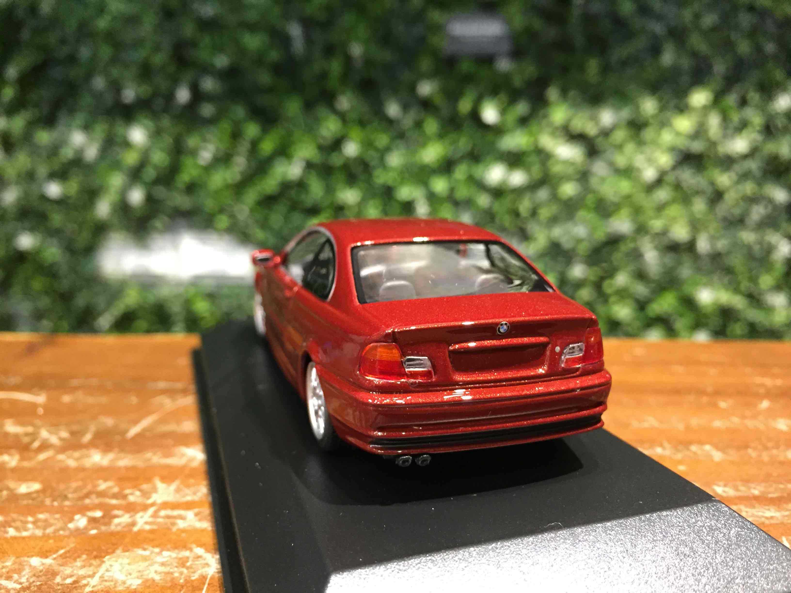 1/43 Minichamps BMW 3-Series (E46) 1999 Red 940028320【MGM】