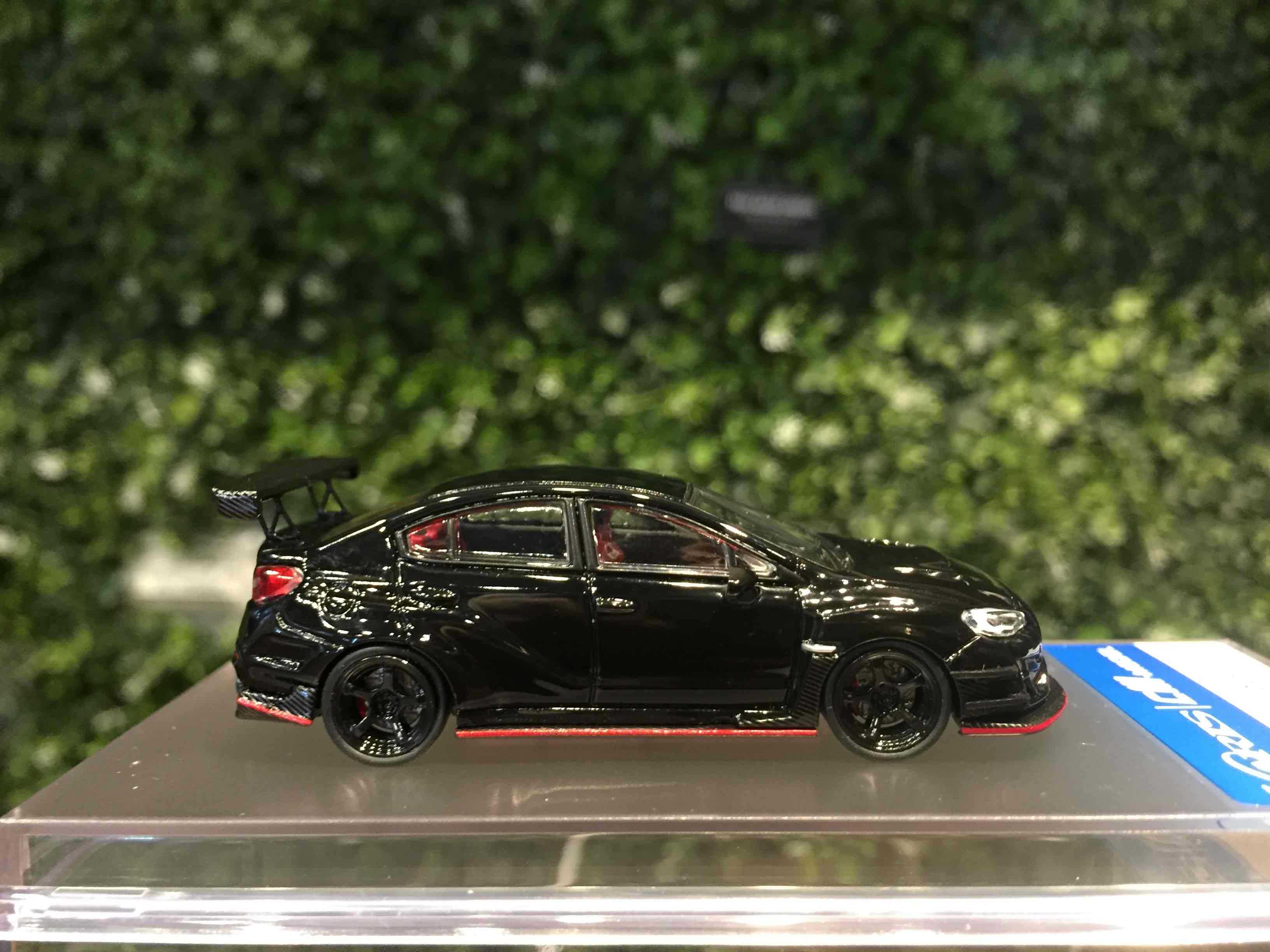 1/64 CM-Model Subaru WRX STI Varis Black CM64STI03【MGM】