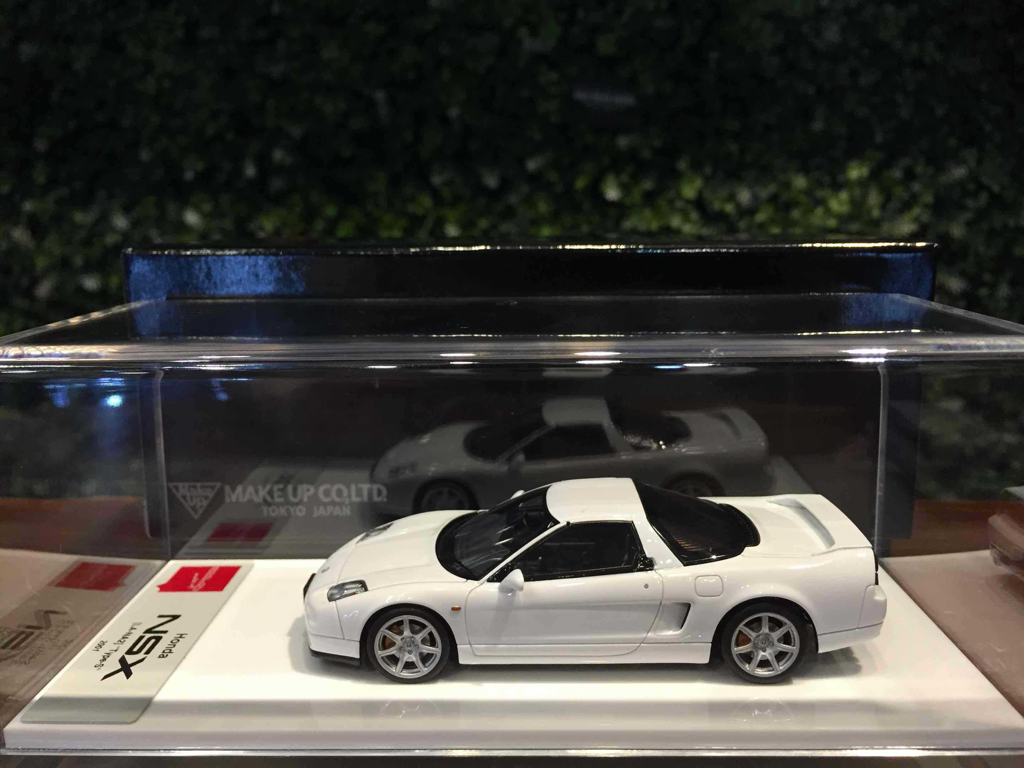 1/43 MakeUp Honda NSX (NA2) Type S 2001 White EM587E【MGM】