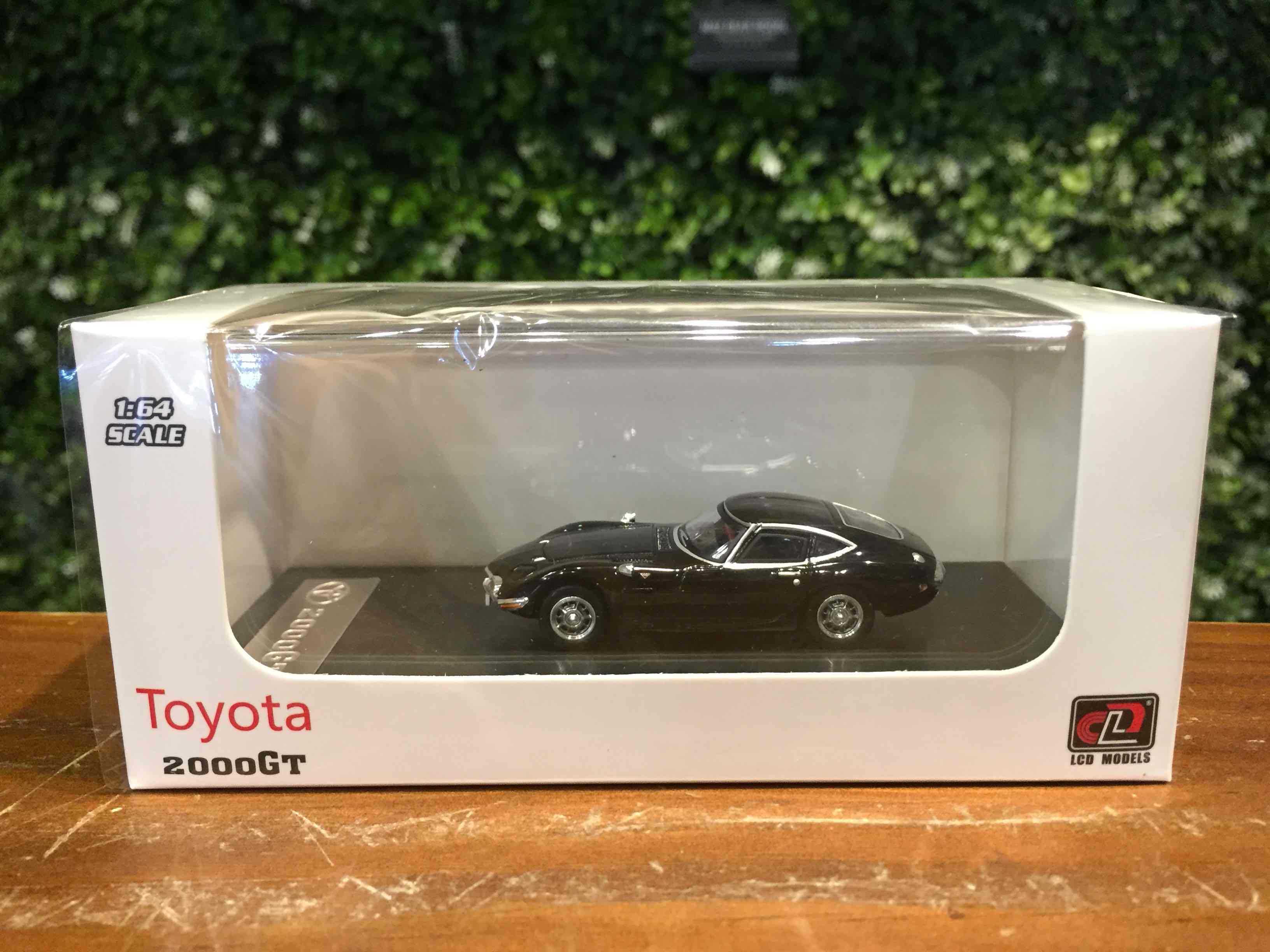 1/64 LCD Models Toyota 2000GT Black LCD64029BL【MGM】