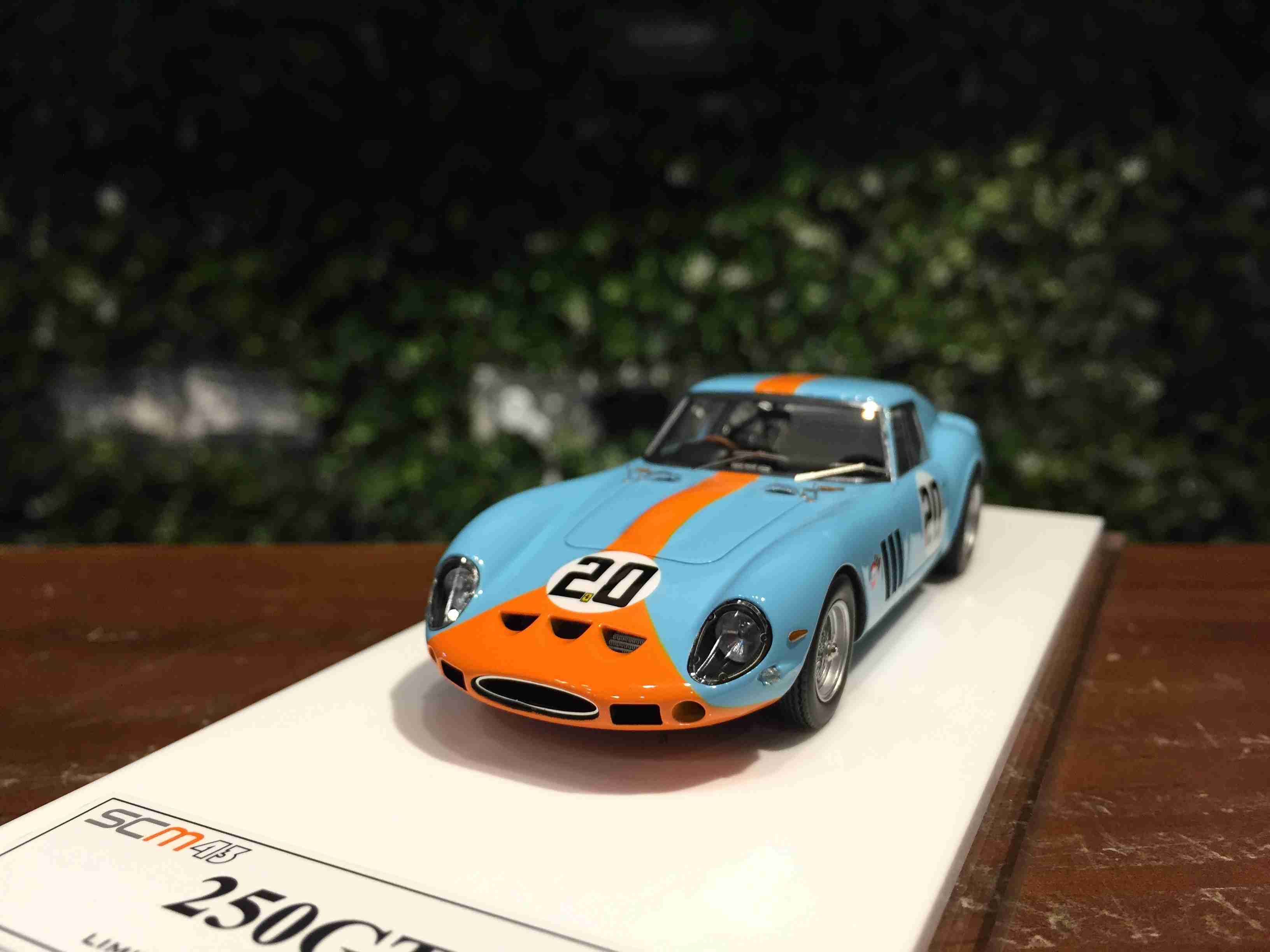 1/43 SCM Ferrari 250 GTO 1962 #20 Gulf CM701SG【MGM】 - Max Gear