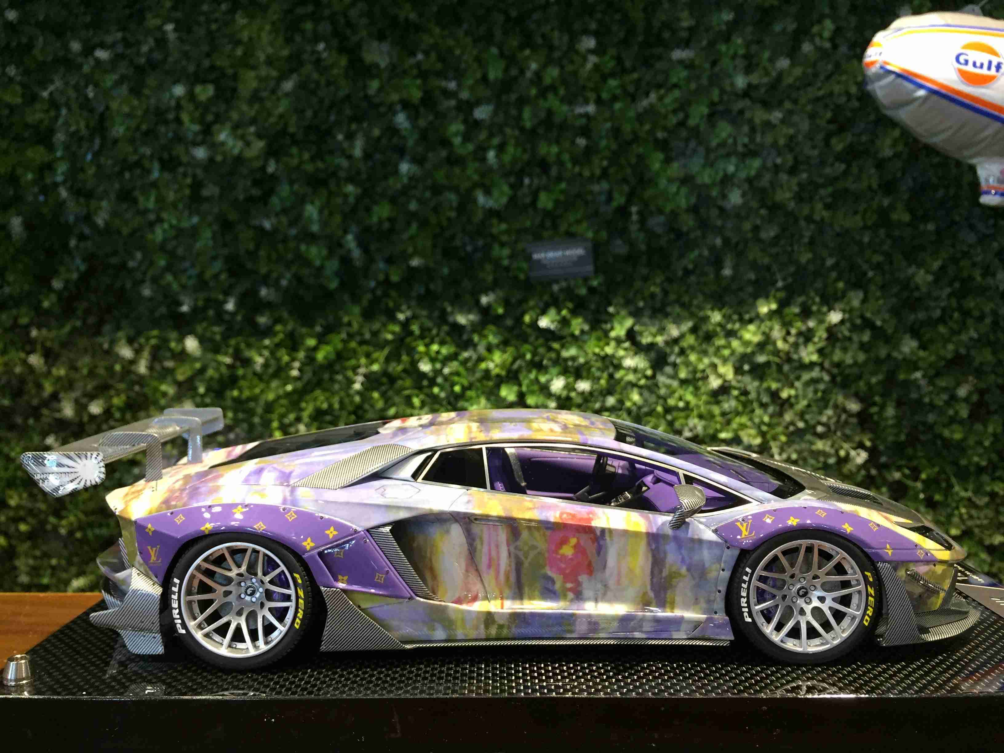 1/18 TP LB-Works Aventador 2.0 LV Louis Vuitton x Supreme 