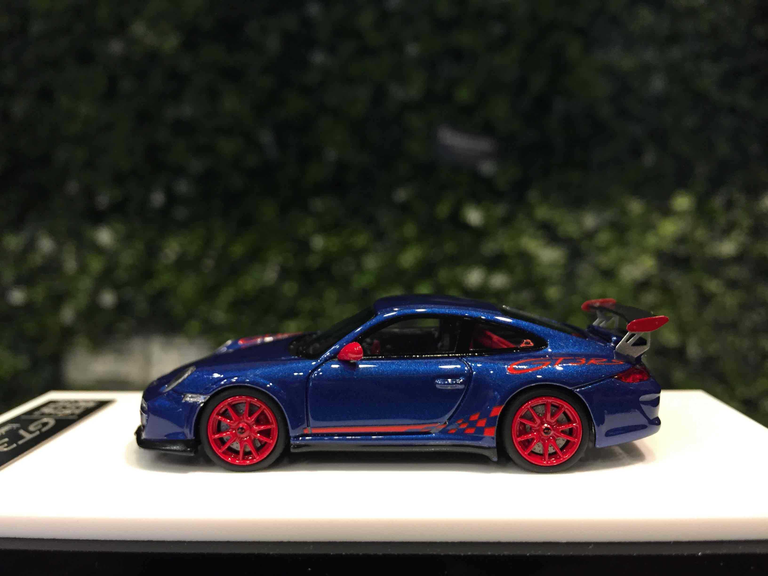 1/64 CarsLounge Porsche 911 (997) GT3 RS Aqua Blue【MGM】