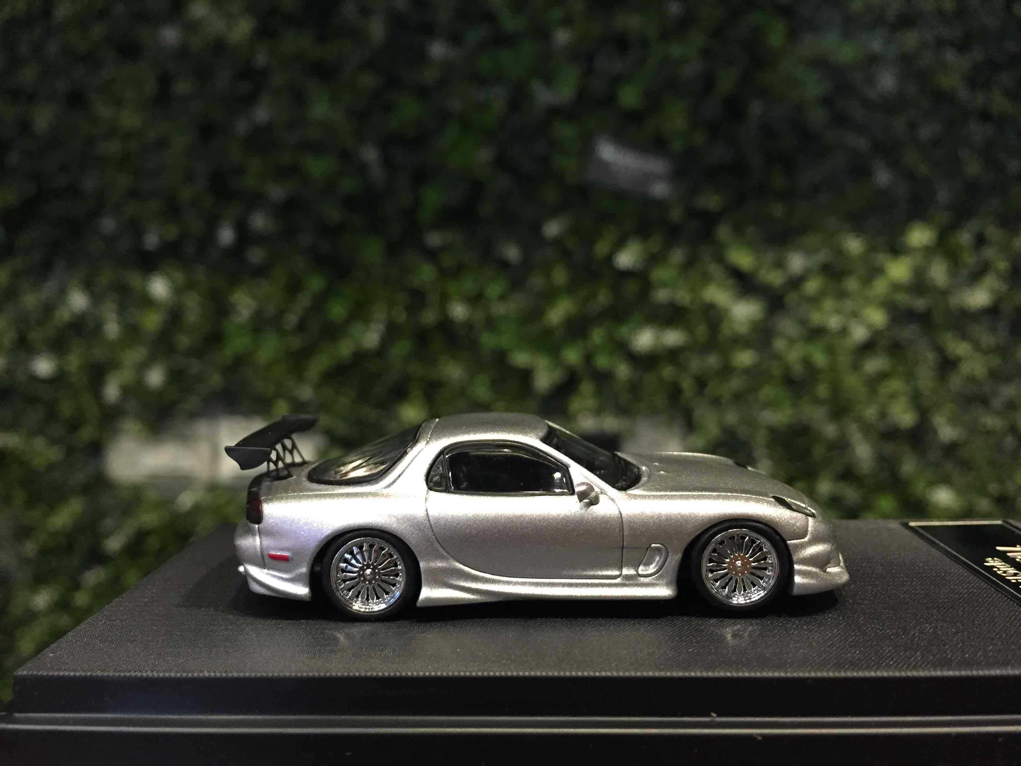 1/64 Mortal Veilside Fortune 7 Mazda RX-7 Silver【MGM】