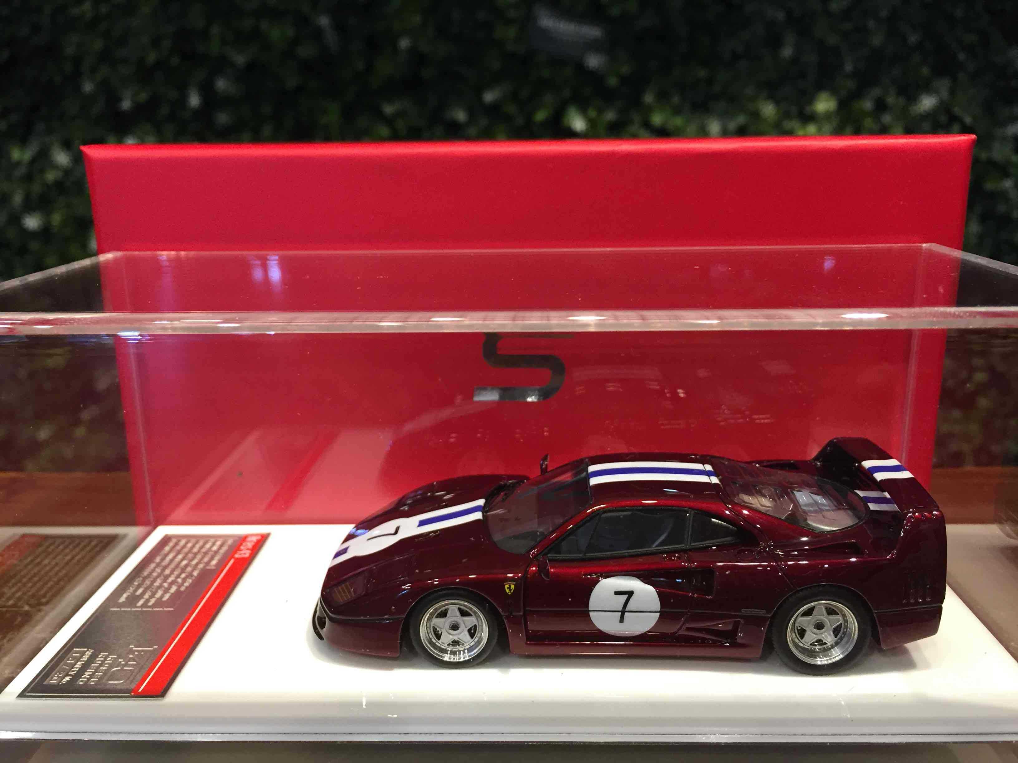 1/43 SCM Ferrari F40 1987 Rosso Rubino CM610O【MGM】