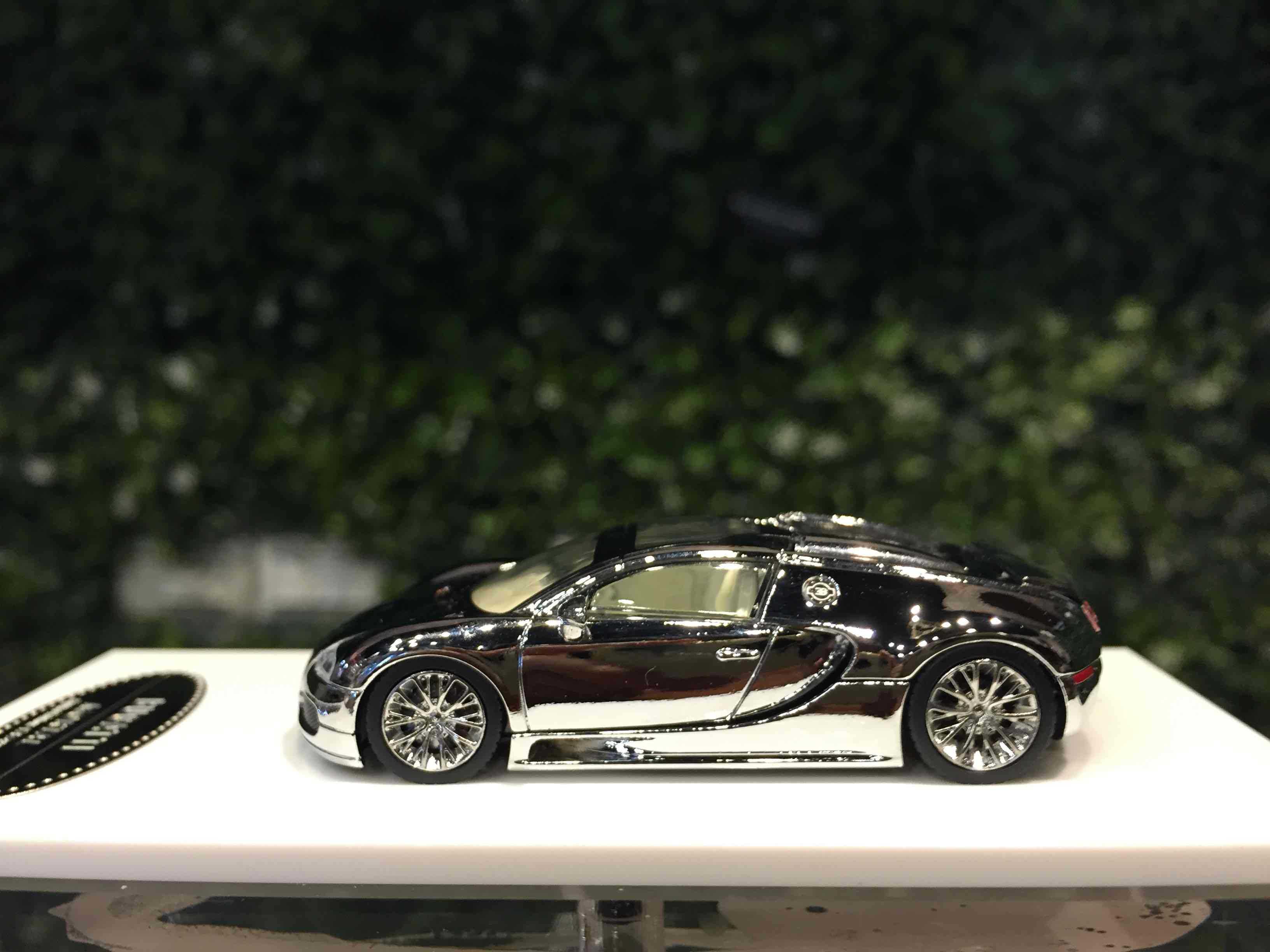 1/64 Mortal Bugatti Veyron Chrome Silver【MGM】