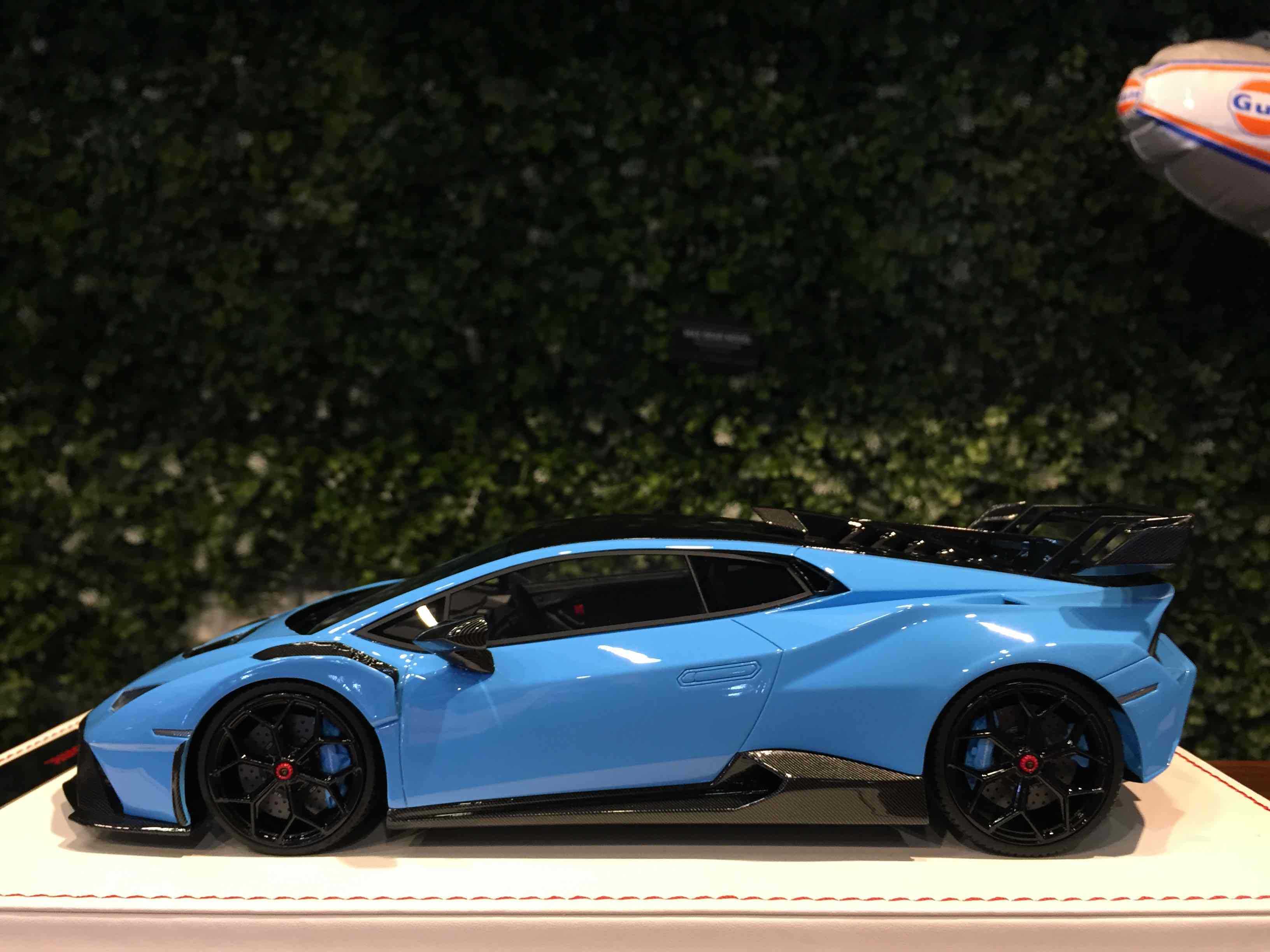 1/18 Runner Novitec Lamborghini Huracan STO Blue【MGM】