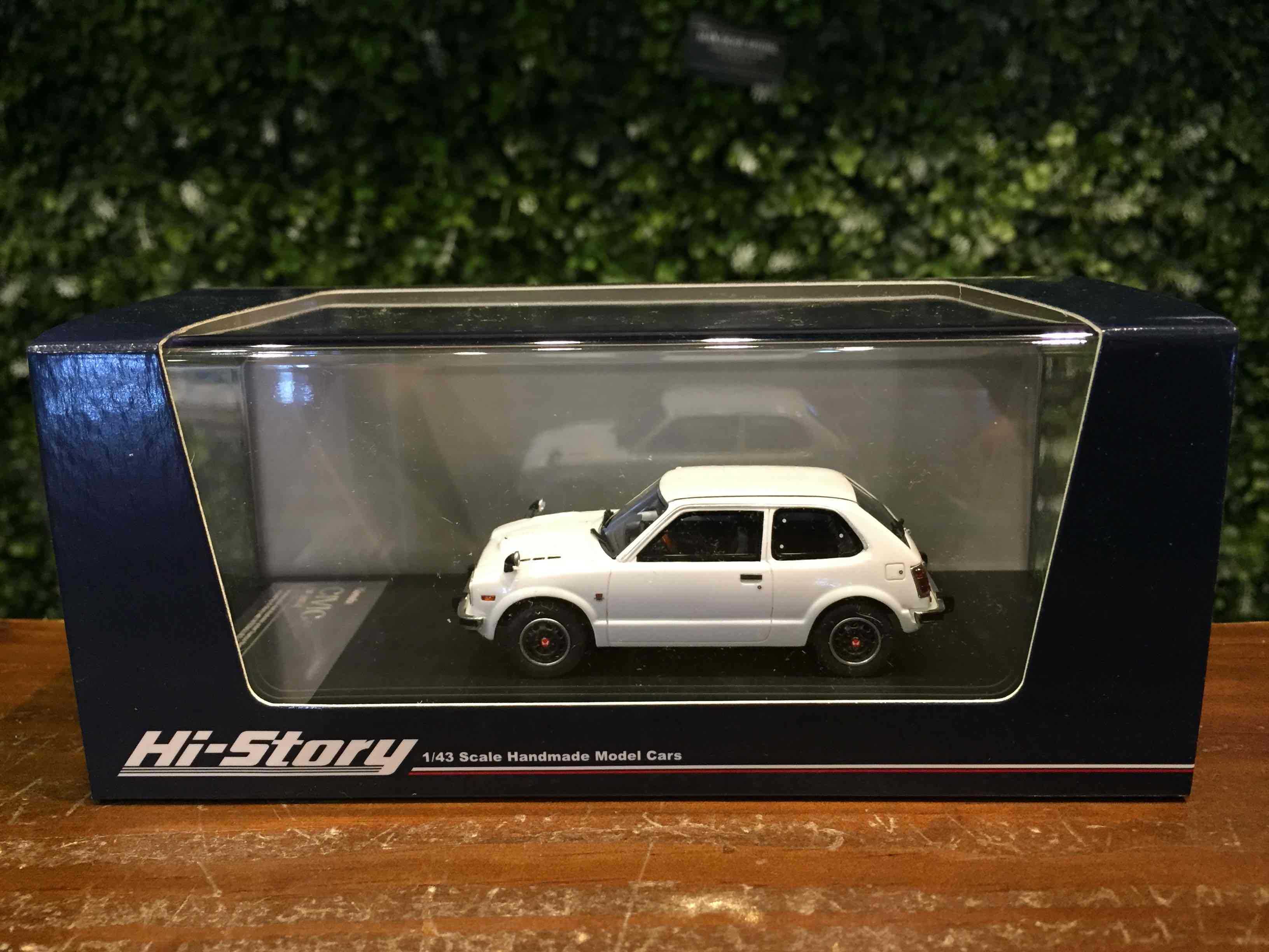 1/43 Hi-Story Honda Civic RS 1974 White HS344WH【MGM】