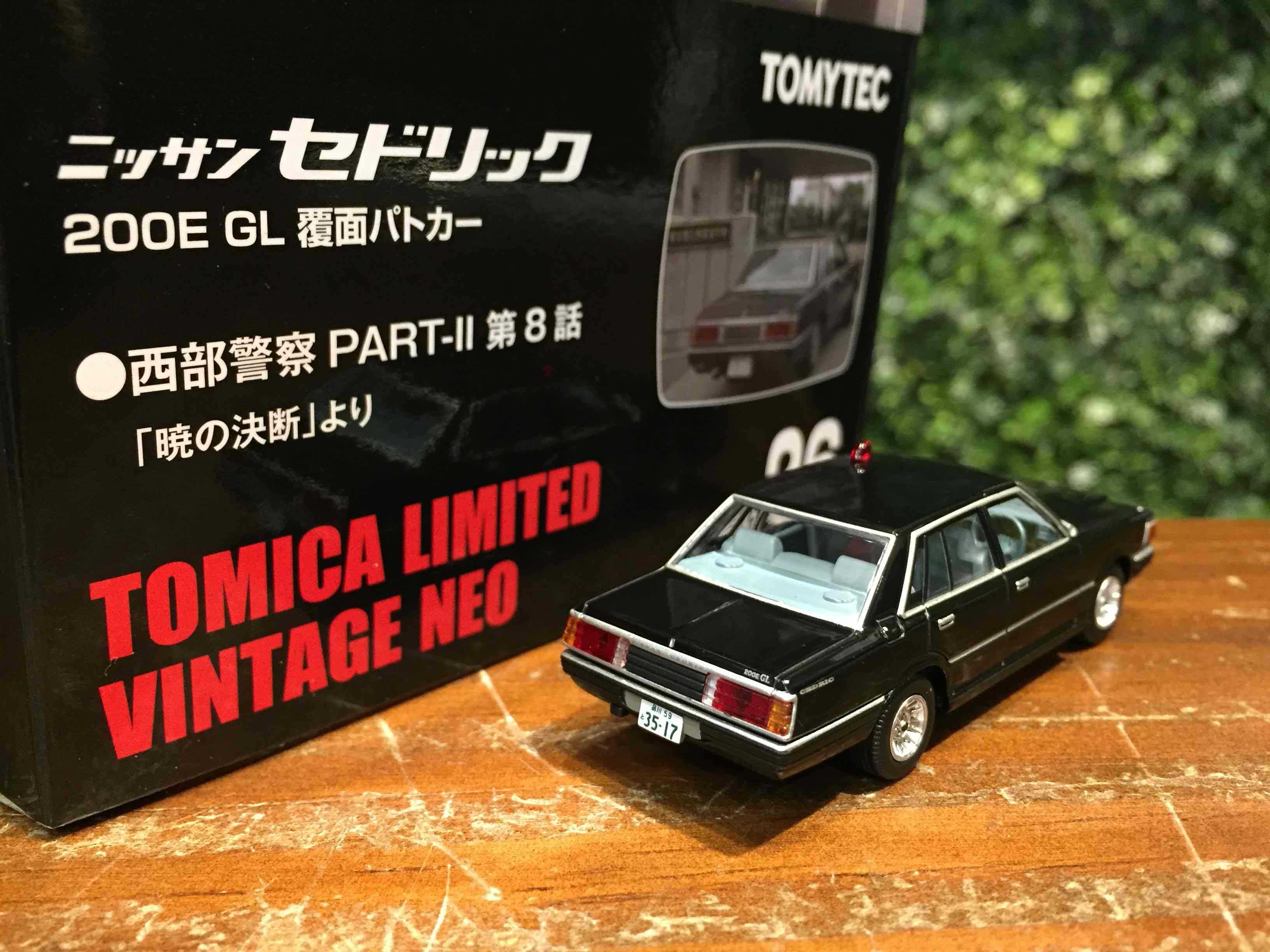 1/64 Tomica LV-N 西部警察 26 Nissan Cedric 200E Police Car【MGM】