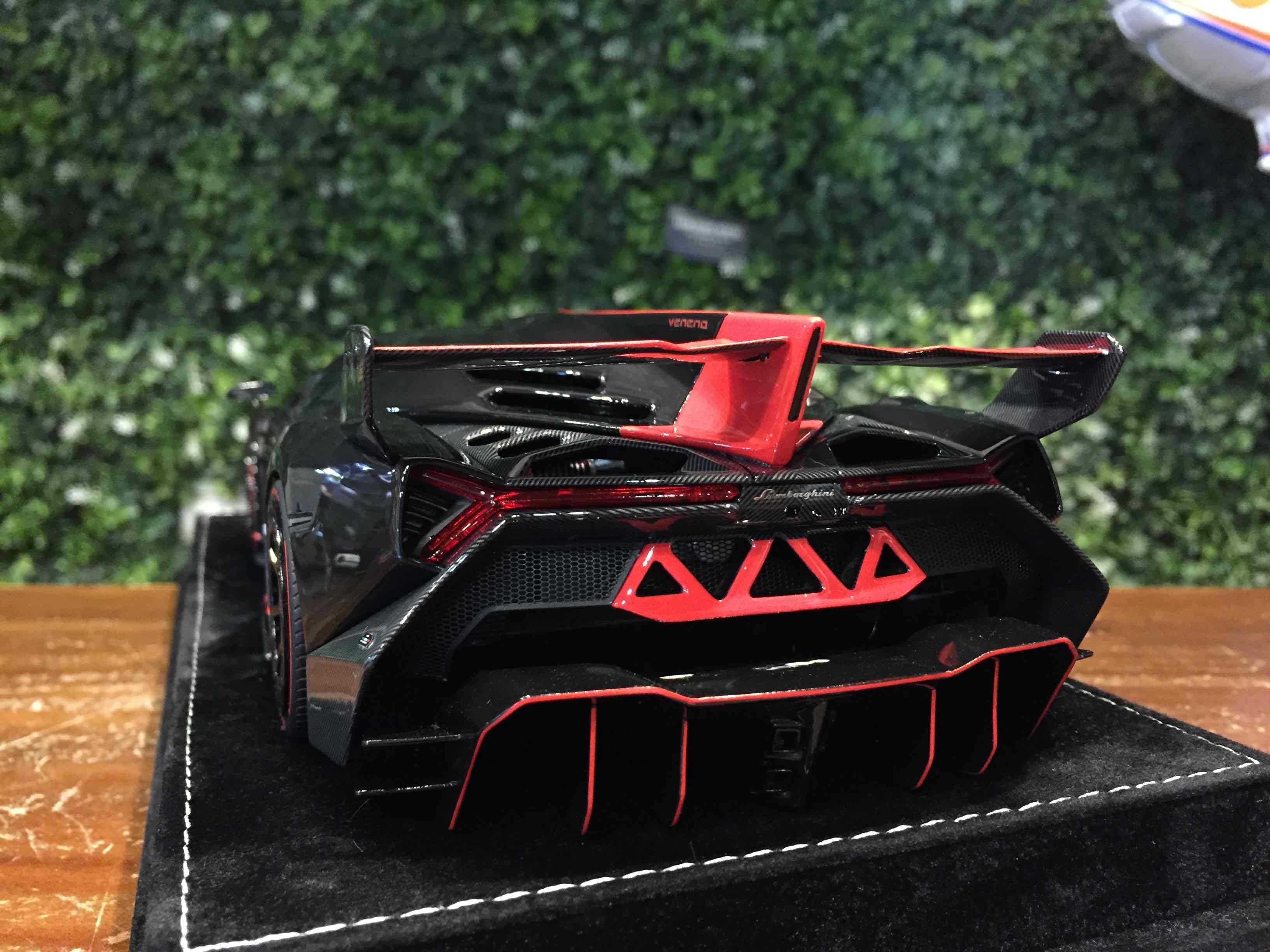 1/18 HH Model Lamborghini Veneno Black HHJL231009L【MGM】