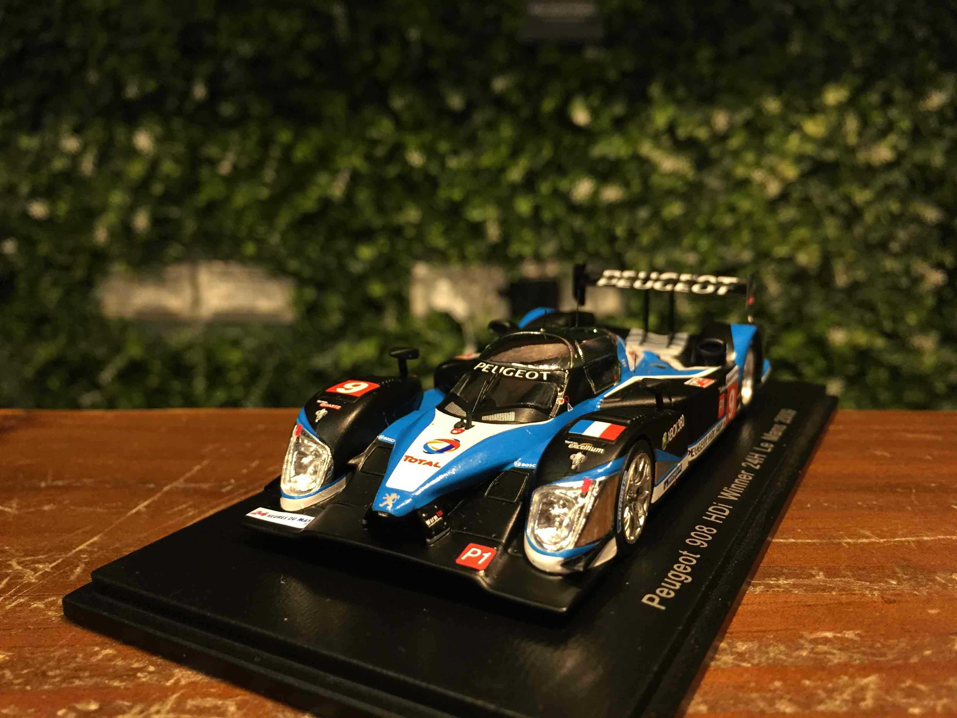 1/43 Spark Peugeot 908 HDi #9 Winner LeMans 2009 43LM09【MGM】