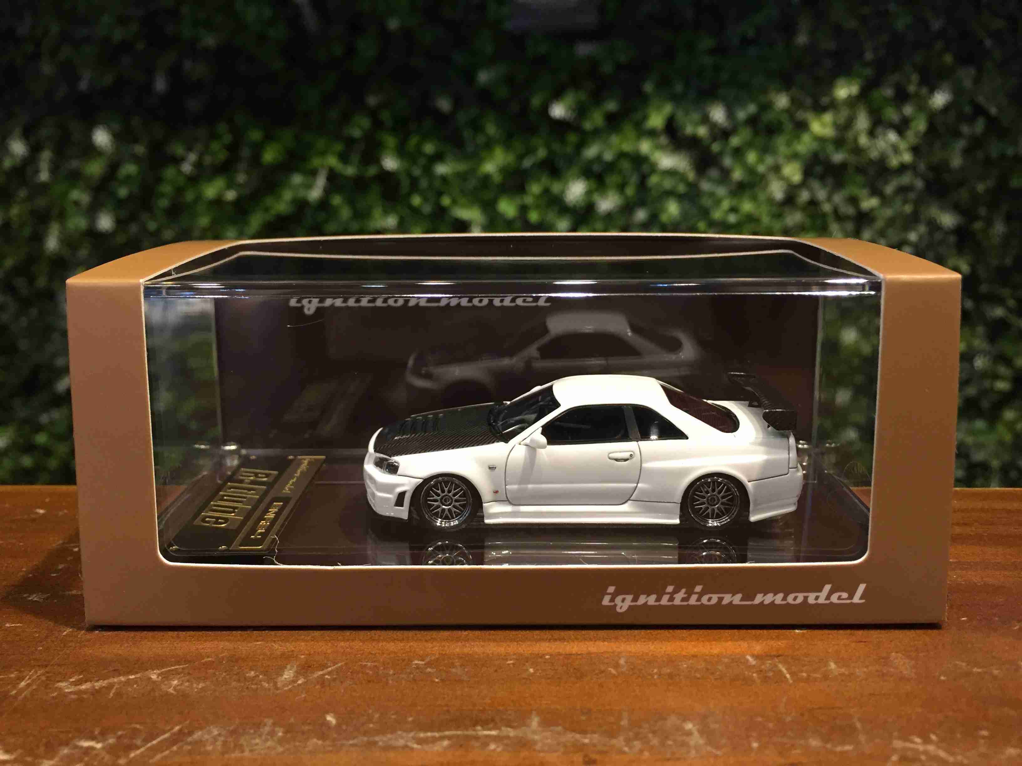 1/64 Ignition Model Nismo R34 GT-R R-tune White IG2577【MGM