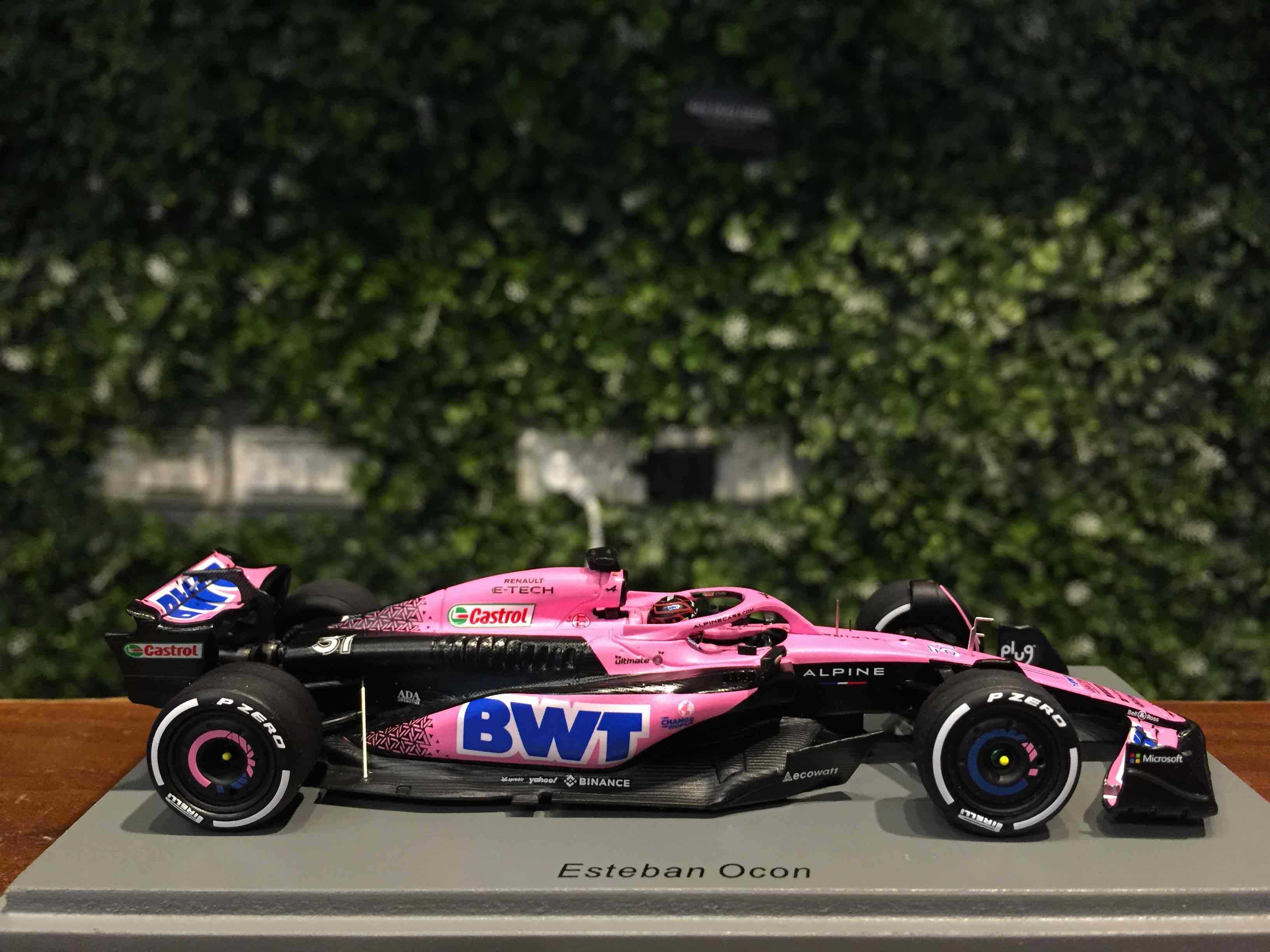 1/43 Spark Alpine A523 Esteban Ocon 8th GP 2023 S8568【MGM】