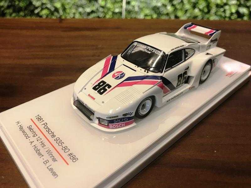 1/43 TSM Porsche 935-80 #86 1981 Sebring 12 Hr Winner【MGM】