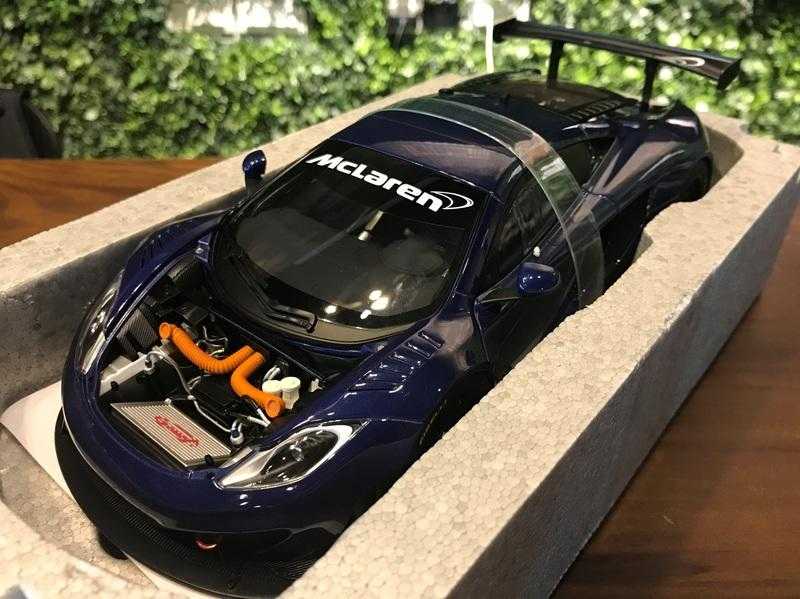 1/18 McLaren 12C GT3 Blue 81344 【MGM】