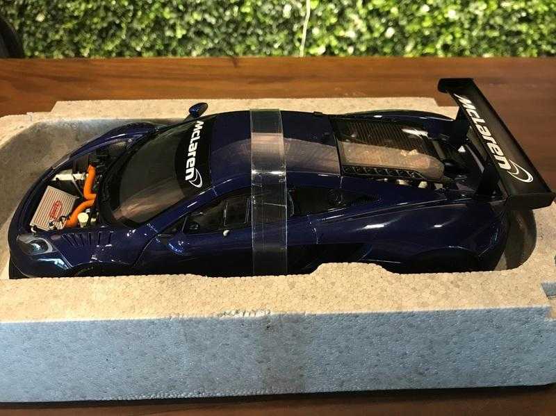 1/18 McLaren 12C GT3 Blue 81344 【MGM】