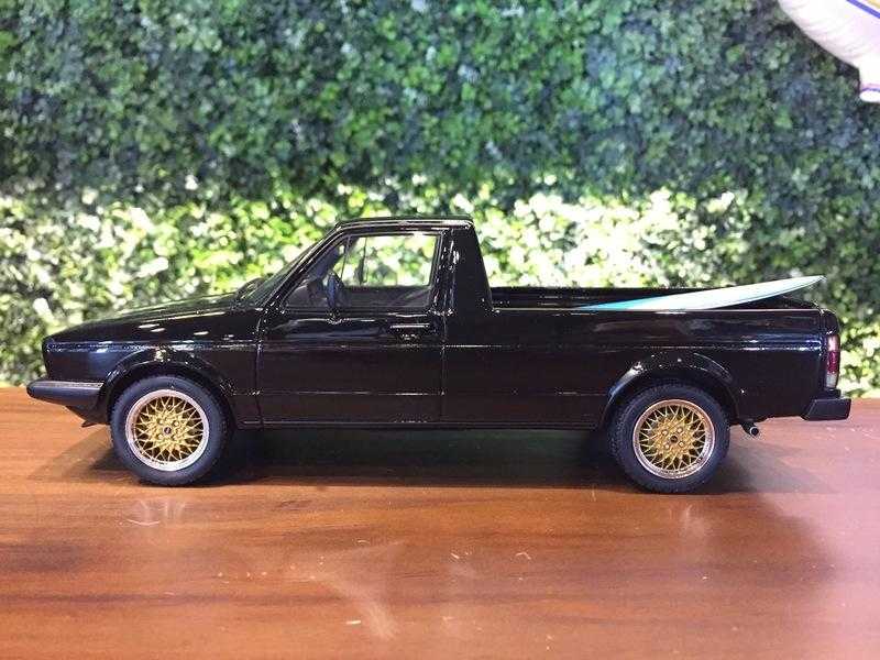 1/18 OTTO Volkswagen Golf Caddy Black 附衝浪板【MGM】