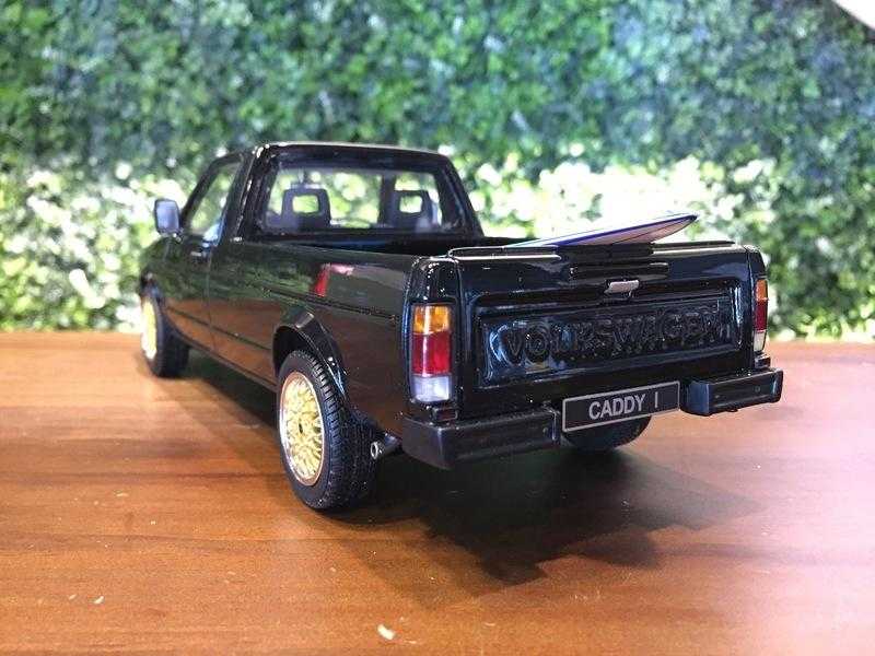 1/18 OTTO Volkswagen Golf Caddy Black 附衝浪板【MGM】