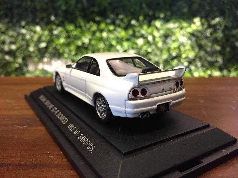1/43 Ebbro Nissan Skyline GT-R R33 White【MGM】