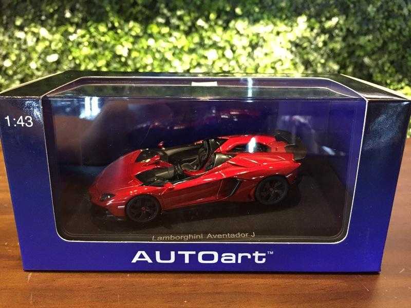 1/43 Autoart Lamborghini Aventador J Red【MGM】
