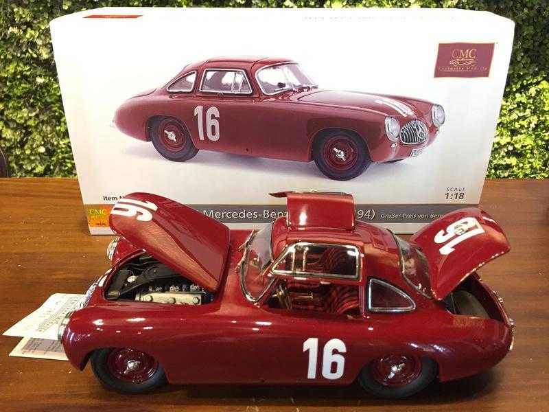 1/18 CMC Mercedes 300SL Great Price of Bern 1952 #16【MGM】