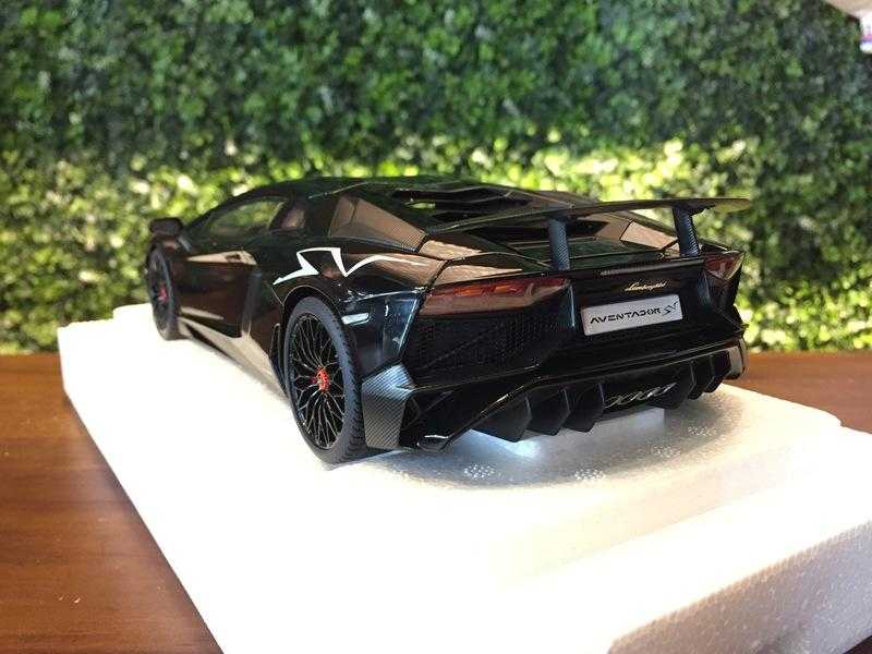 1/18 Autoart Lamborghini Aventador LP750-4 SV Black【MGM】