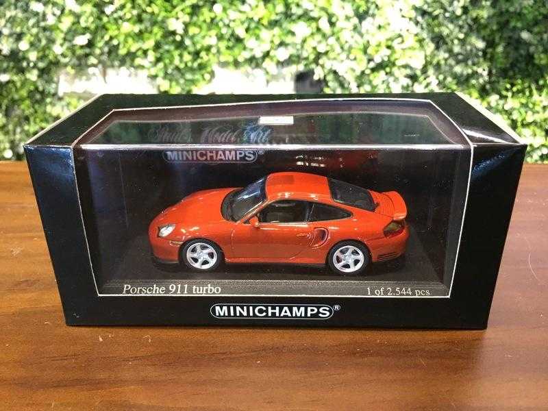 1/43 Minichamps Porsche 911 Turbo Orange【MGM】