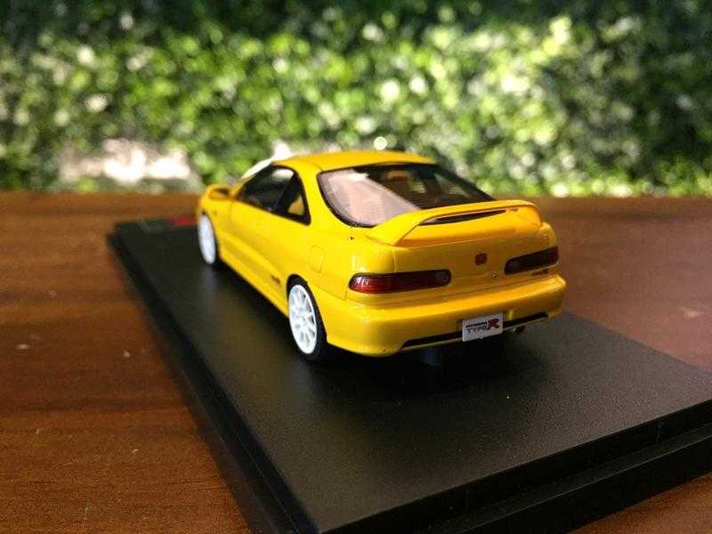 1/43 Mark43 Honda Integra Type RX (DC2) Yellow/Carbon【MGM】