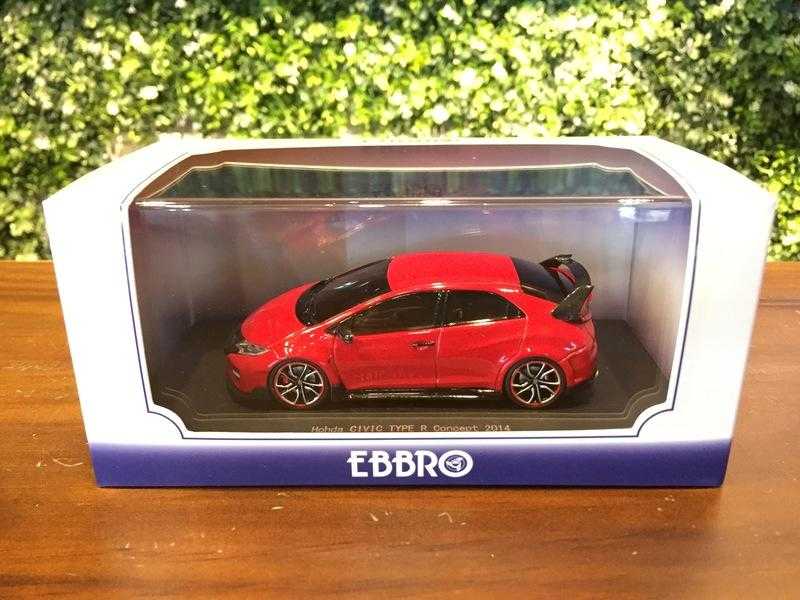 1/43 Ebbro Honda Civic Type R Concept 2014 Red【MGM】