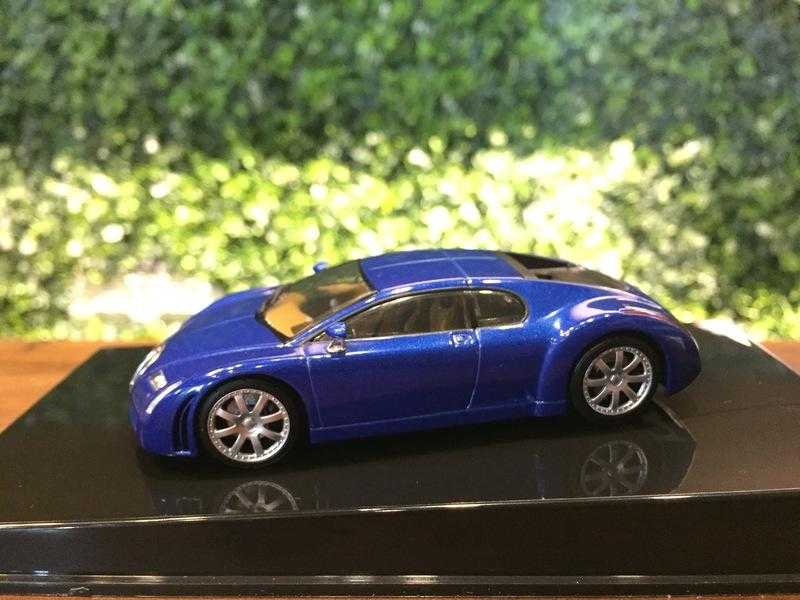 1/43 AUTOart Bugatti EB18 3 Chiron Blue【MGM】