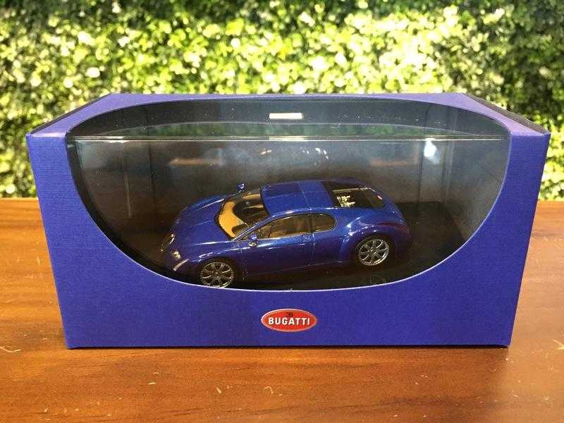 1/43 AUTOart Bugatti EB18 3 Chiron Blue【MGM】