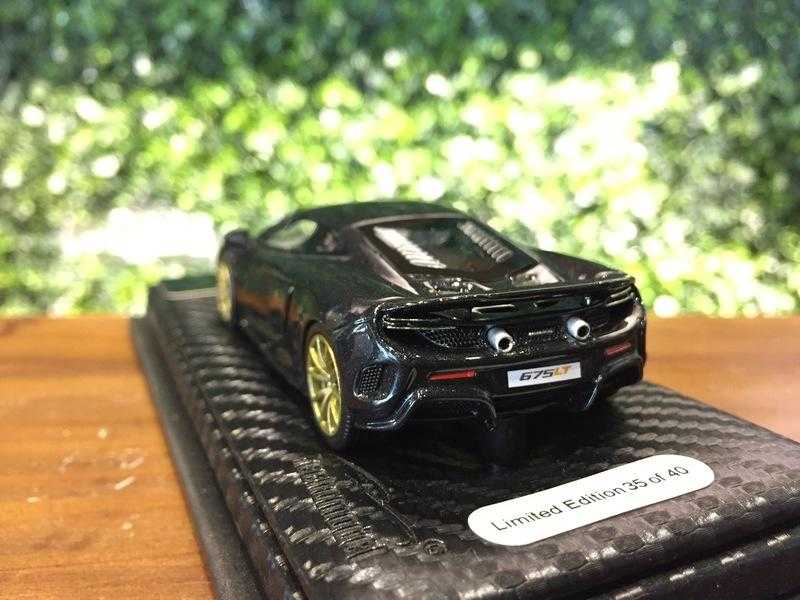 1/43 Tecnomodel McLaren 675 LT Black 限量40台【MGM】