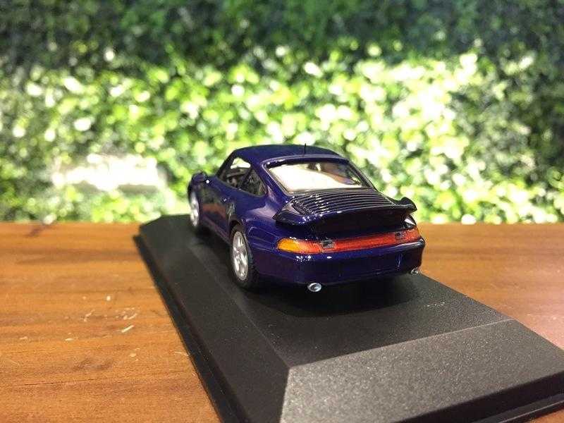 1/43 Minichamps Porsche 911 (993) Turbo 1993 DarkBlue【MGM】