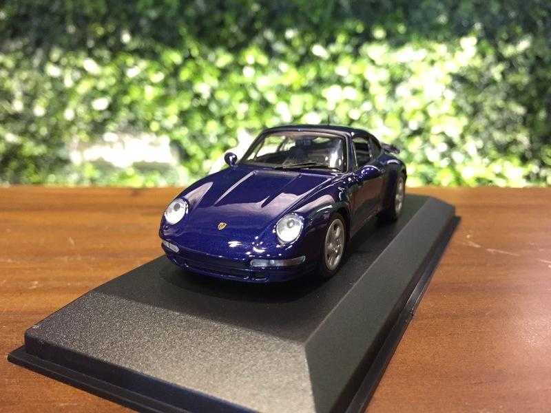 1/43 Minichamps Porsche 911 (993) Turbo 1993 DarkBlue【MGM】