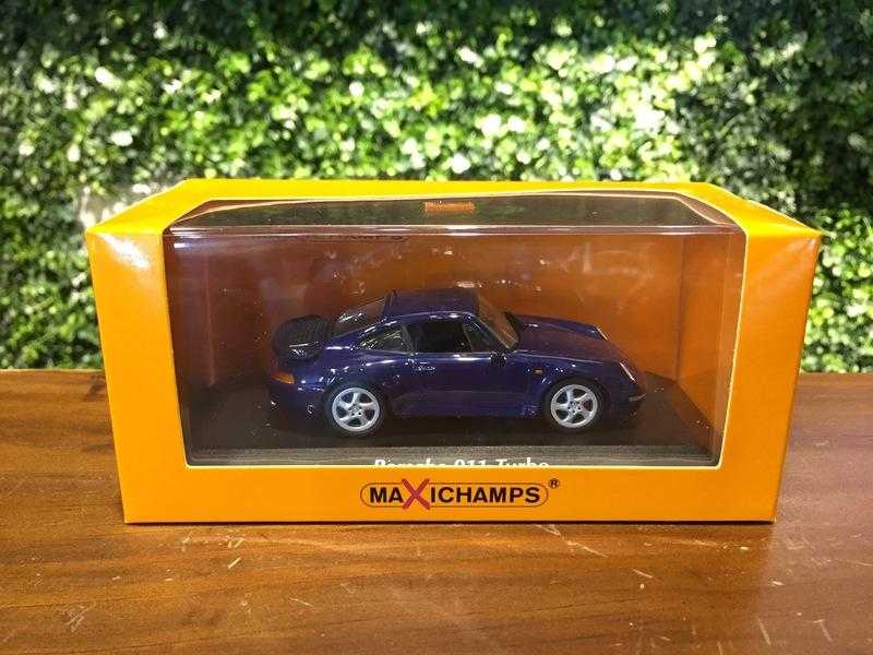 1/43 Minichamps Porsche 911 (993) Turbo 1993 DarkBlue【MGM】