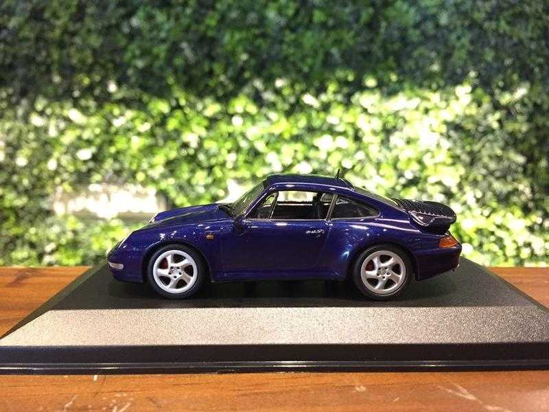 1/43 Minichamps Porsche 911 (993) Turbo 1993 DarkBlue【MGM】