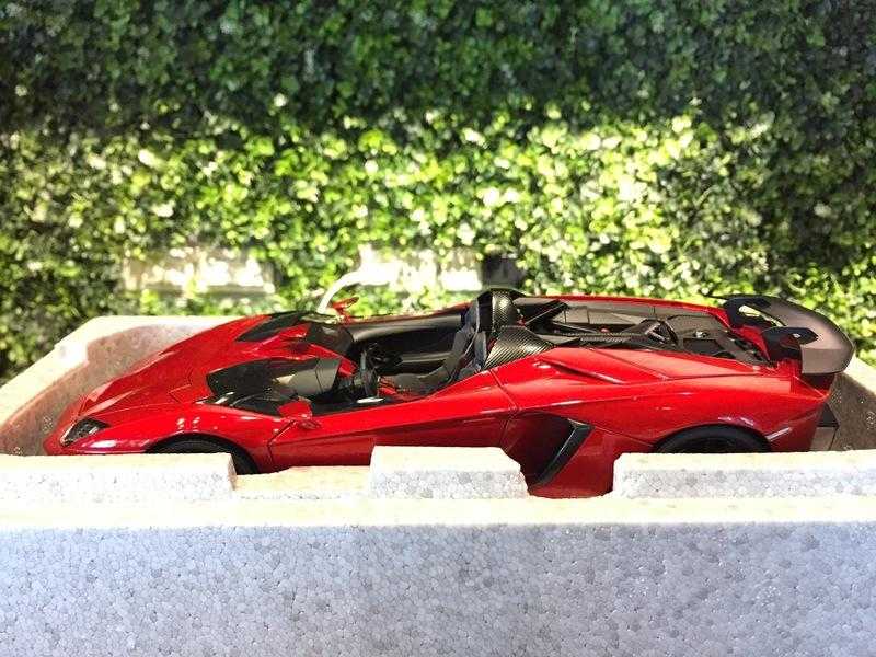 1/18 AUTOart Lamborghini Aventador J Red 74673【MGM】