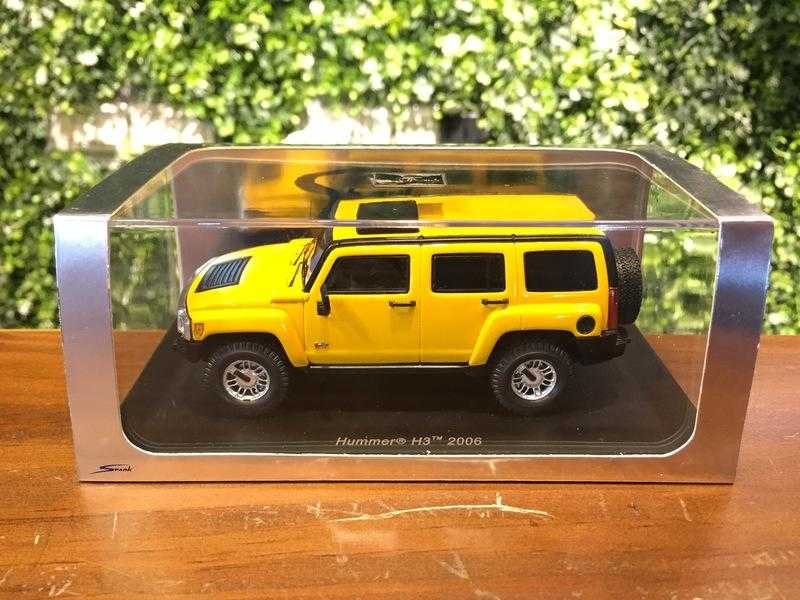 1/43 Spark Hummer H3 2006 Yellow【MGM】