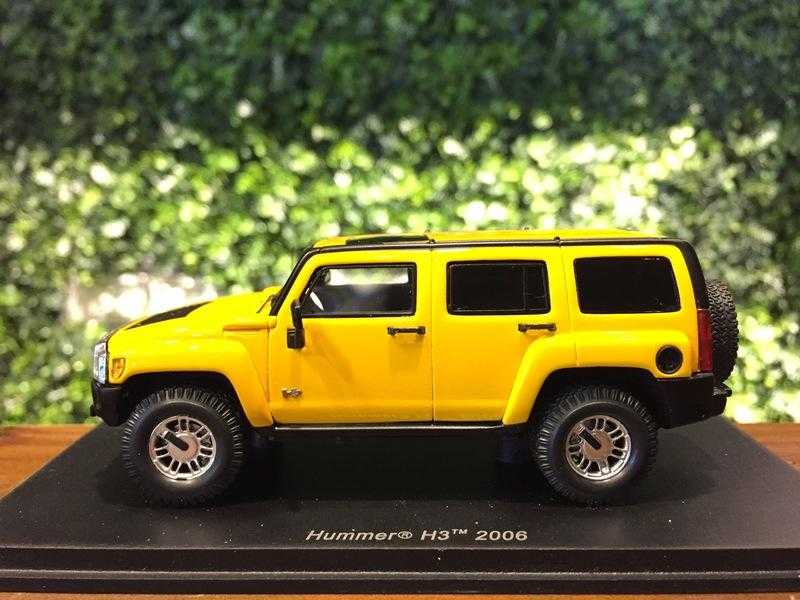 1/43 Spark Hummer H3 2006 Yellow【MGM】