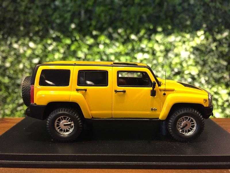 1/43 Spark Hummer H3 2006 Yellow【MGM】