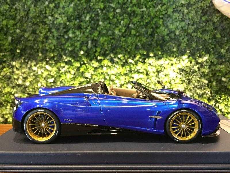 1/18 LookSmart Pagani Huayra Roadster Blue Francia【MGM】