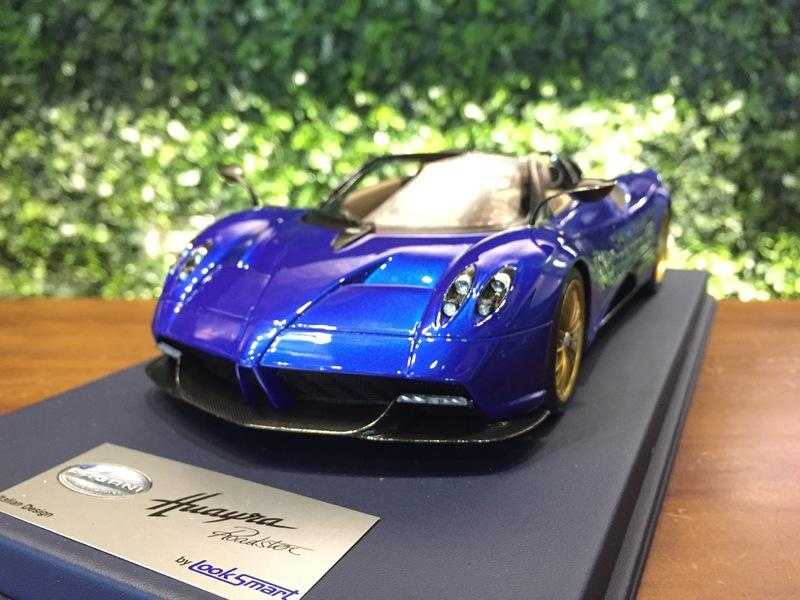 1/18 LookSmart Pagani Huayra Roadster Blue Francia【MGM】